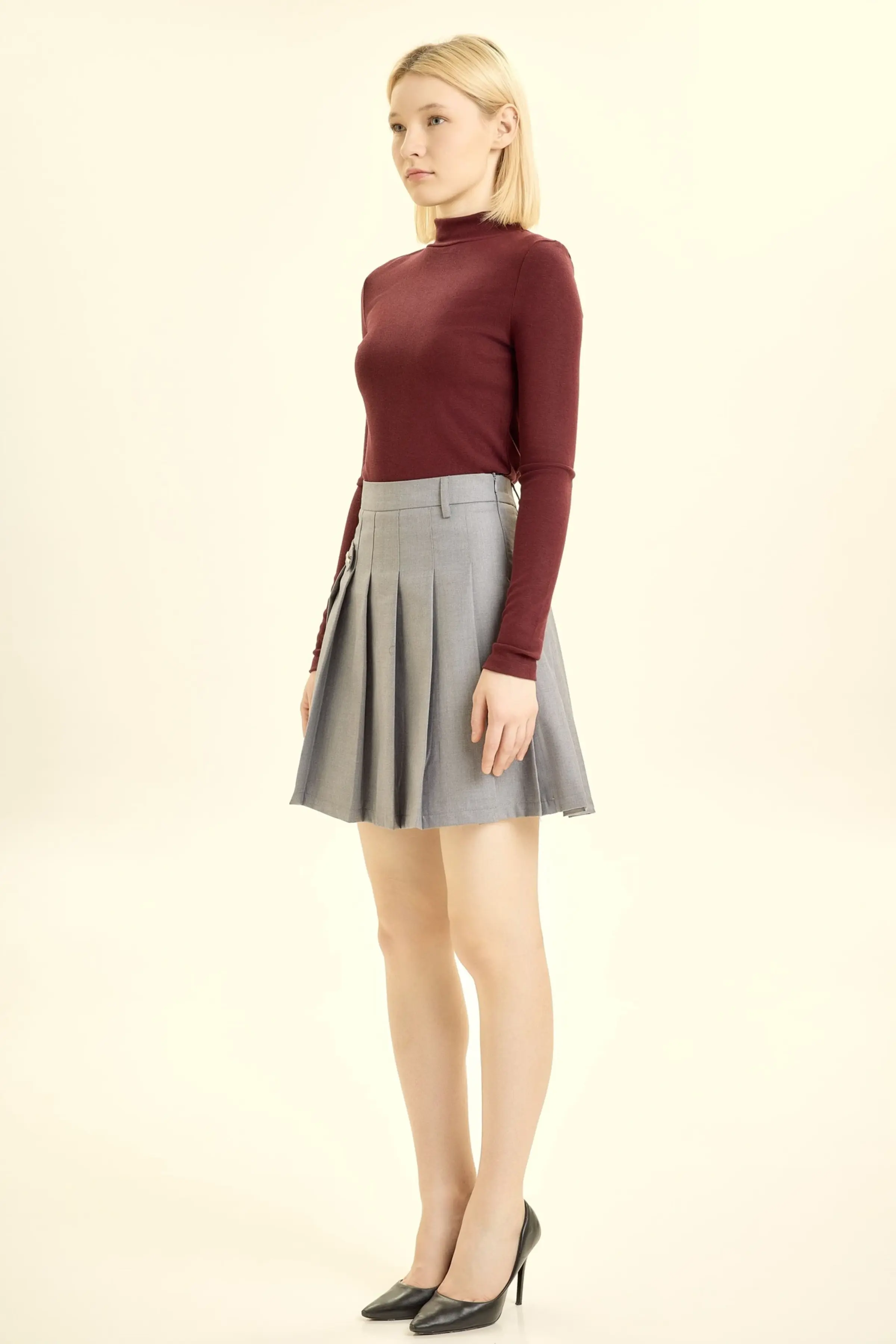 Юбка серый для женщин 46138-61 52