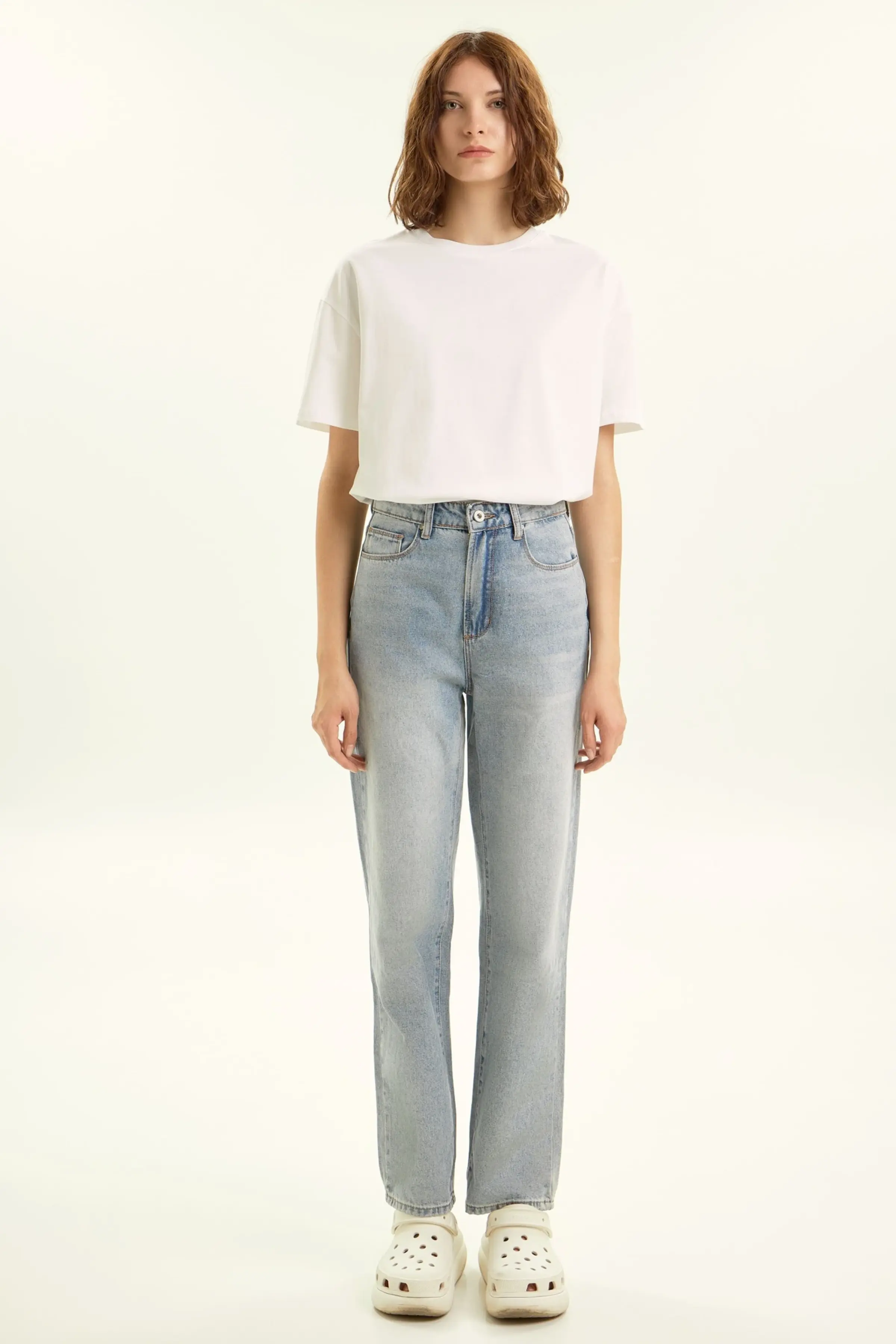 Джинсы светло-голубой для женщин 44350-25 74