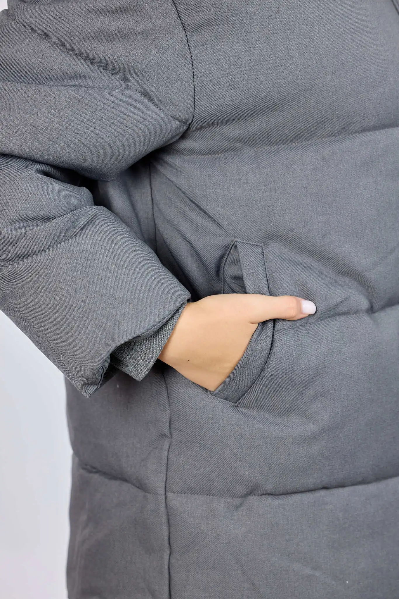 Куртка темно-серый для женщин 43414-12 47