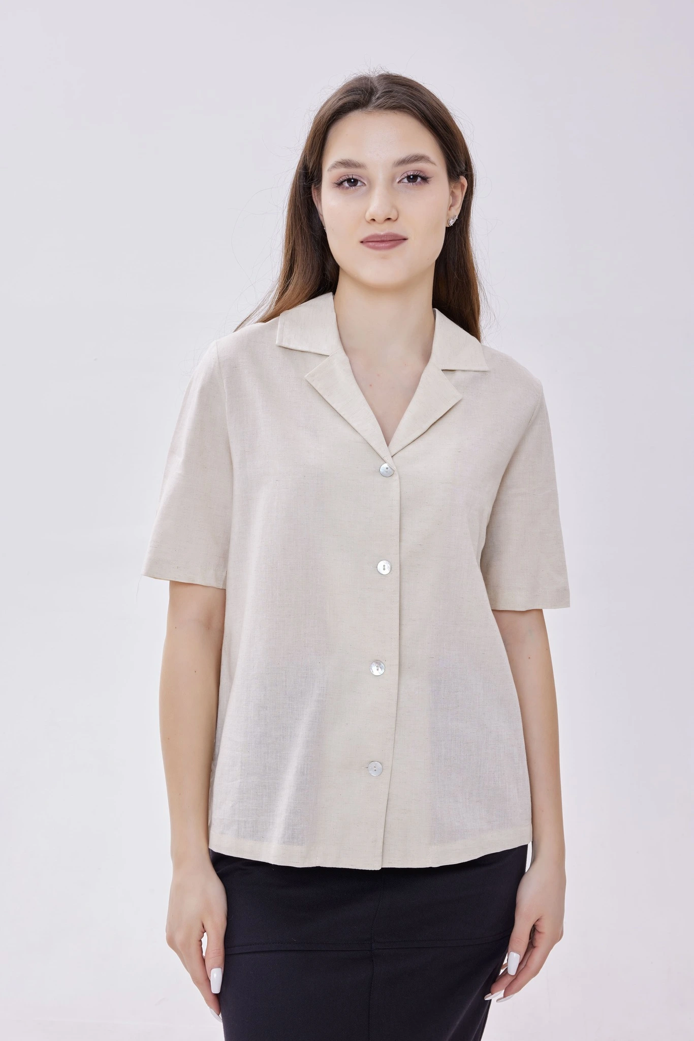 Блузка бежевый для женщин 40277-15 28