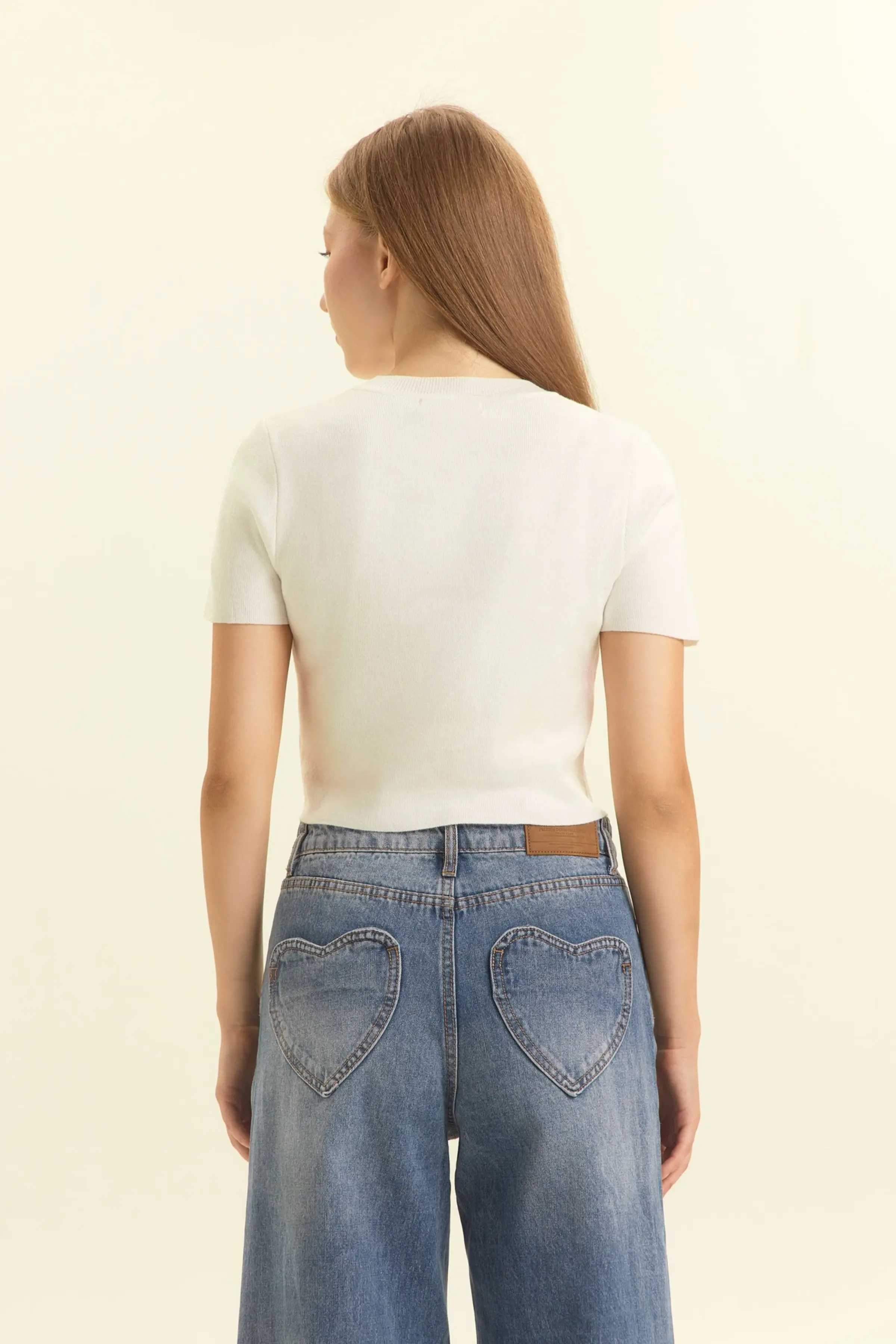 Джемпер белый для женщин 46342-4 60