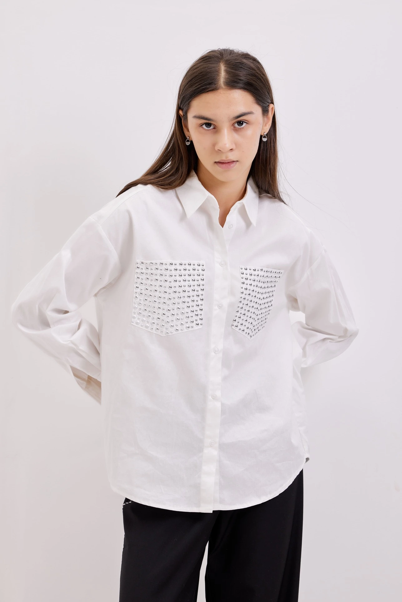 Рубашка белый для женщин 42141-4 66