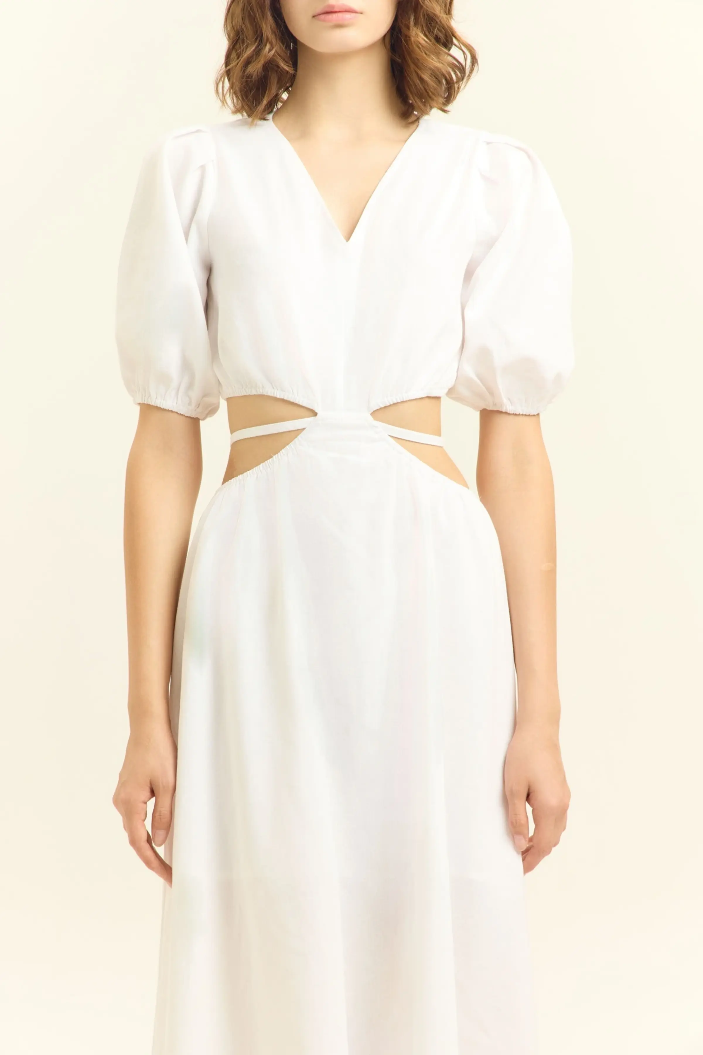 Платье белый для женщин 45267-4 54