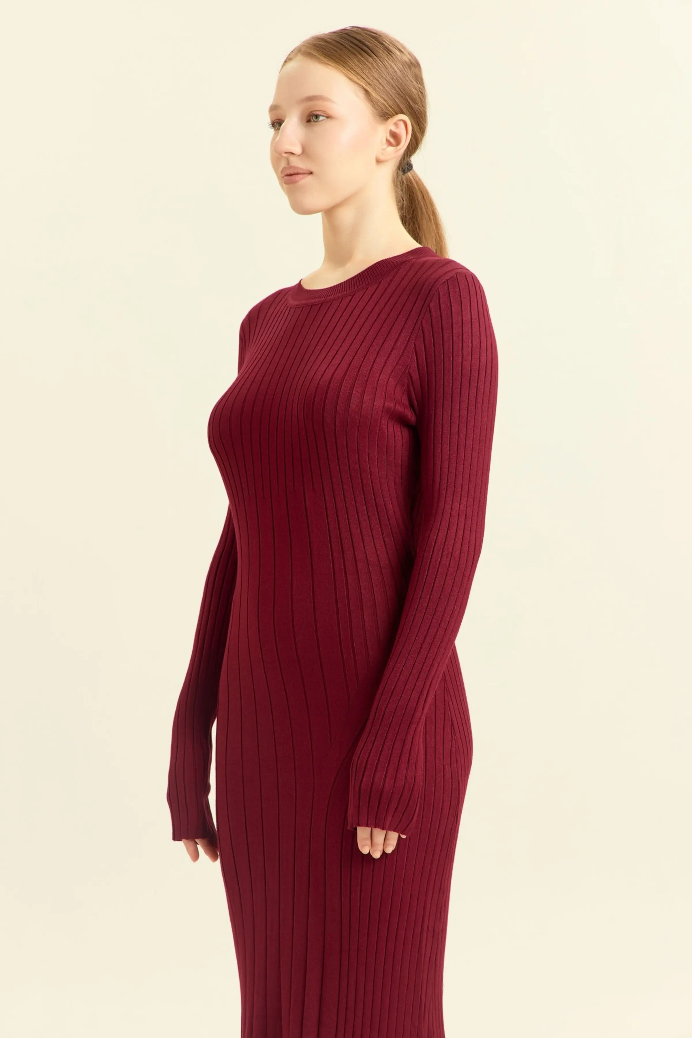 Платье бордовый для женщин 46204-67 54