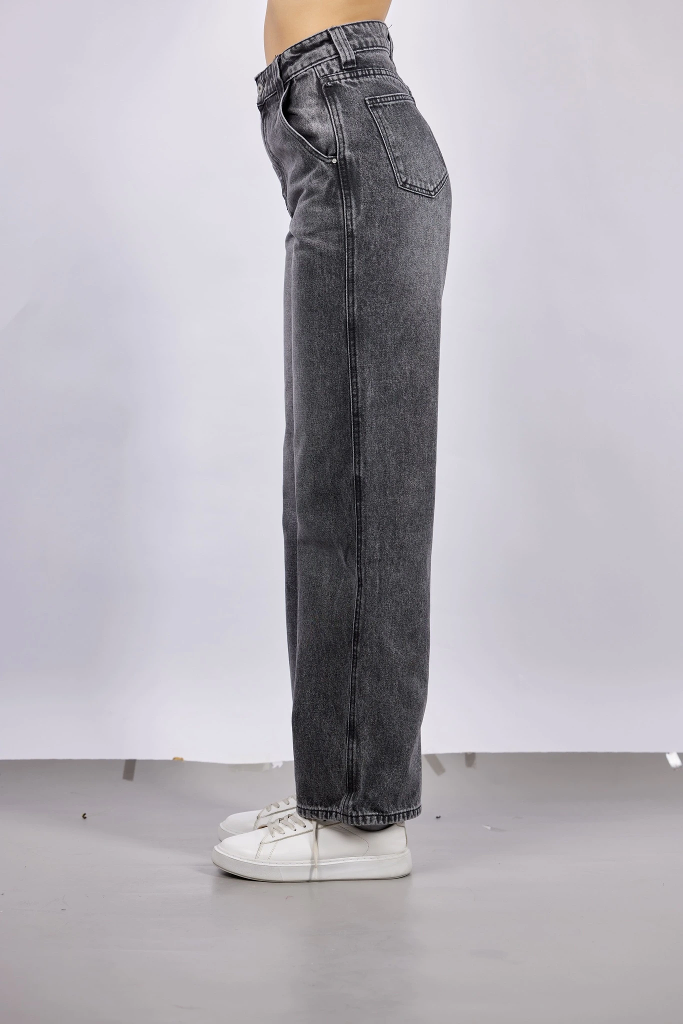 Джинсы серый для женщин 43217-61 74