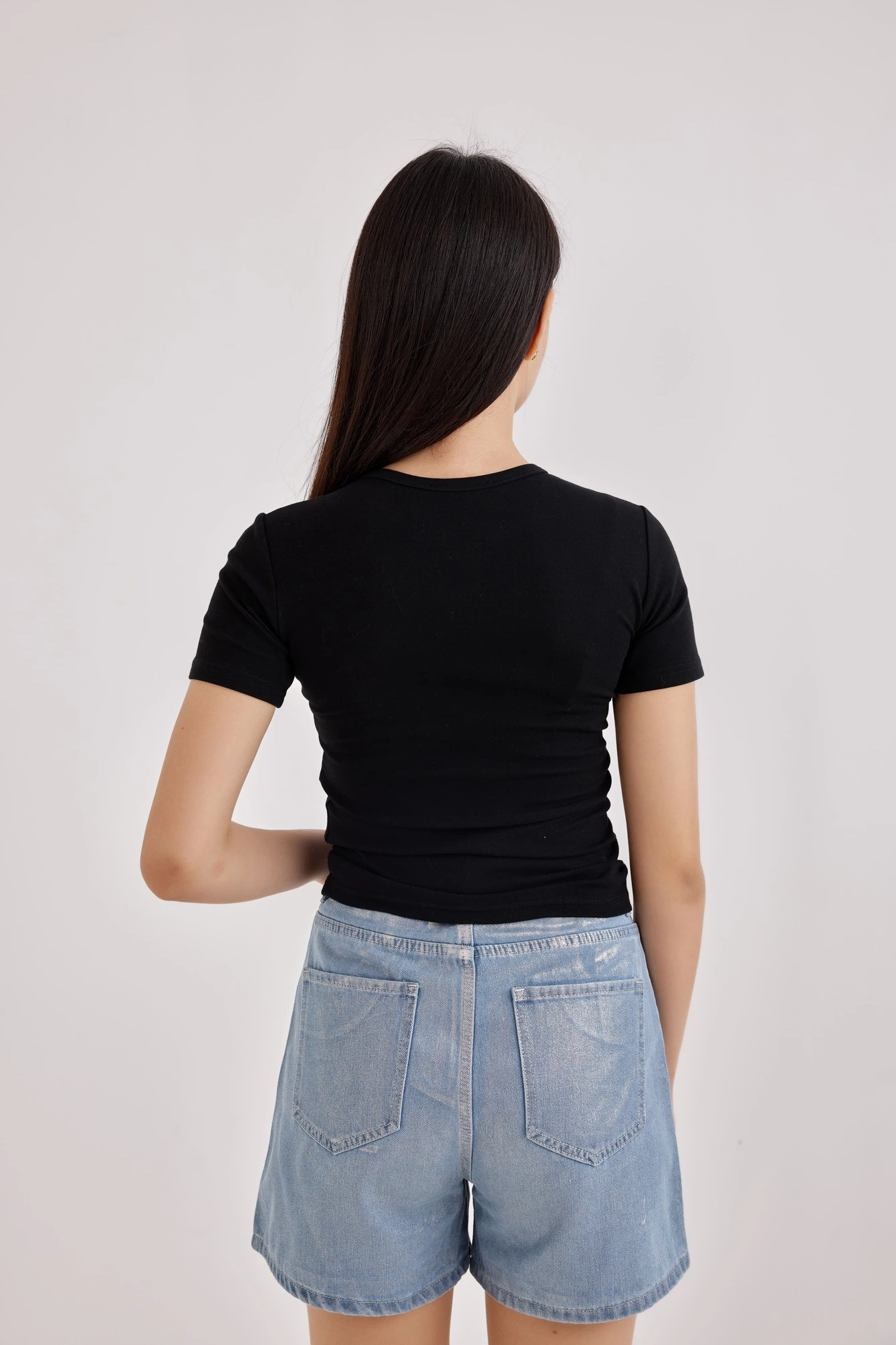 Футболка черный для женщин 41104-1 67