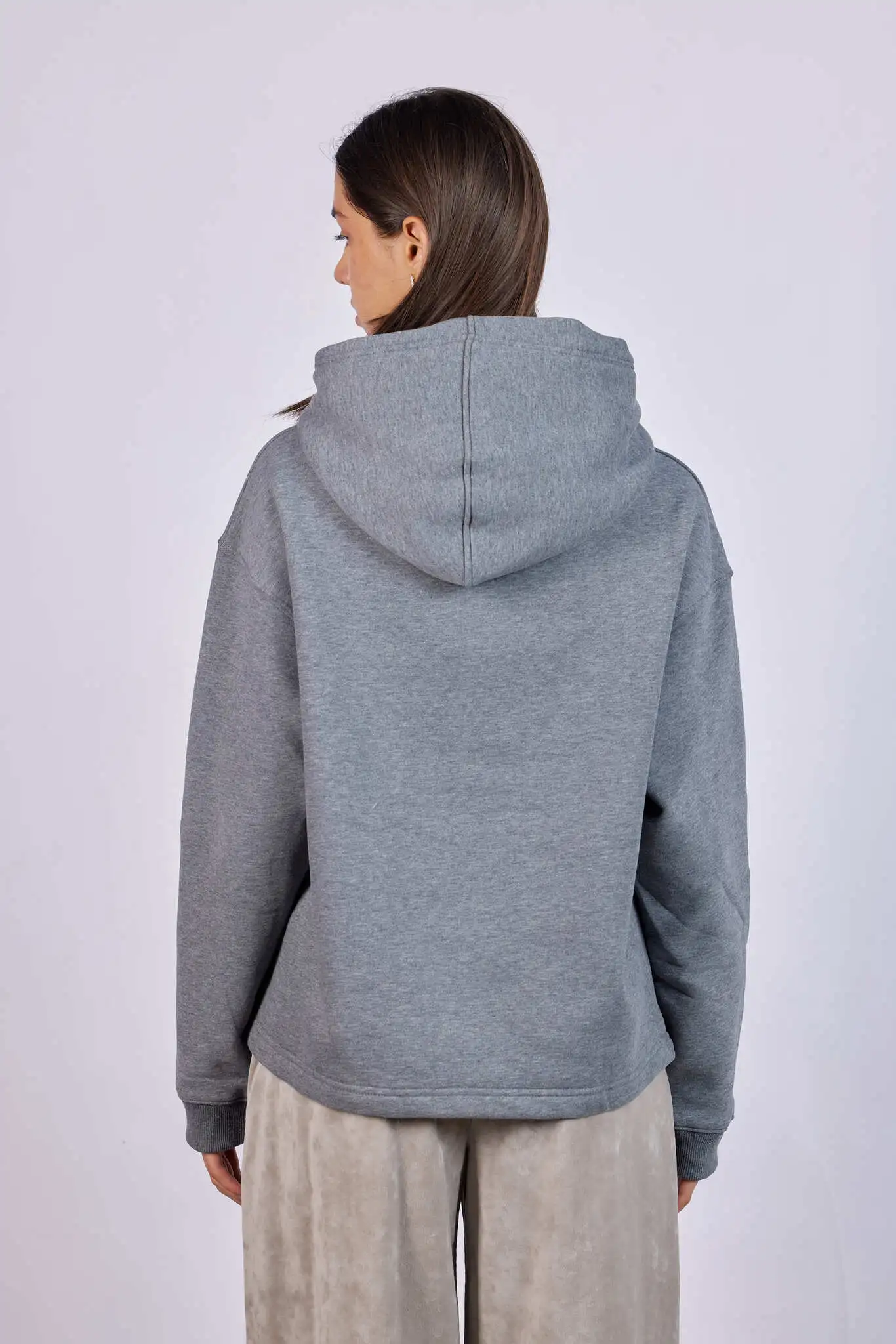 Худи темно-серый для женщин 43125-12 62