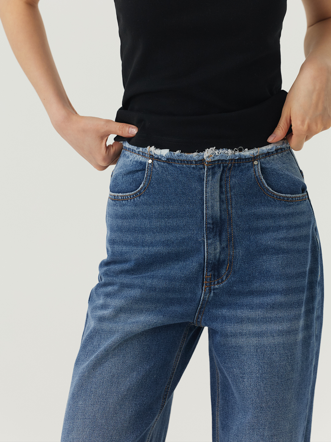 Джинсы синий для женщин 48287-65 74