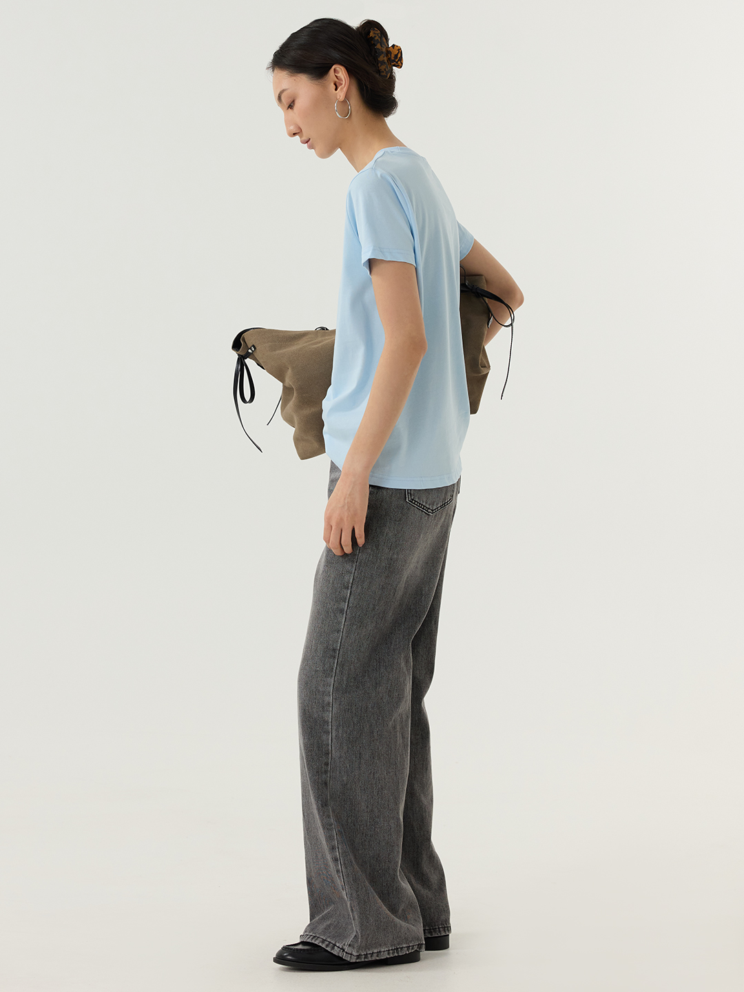 Футболка голубой для женщин 48280-10 67