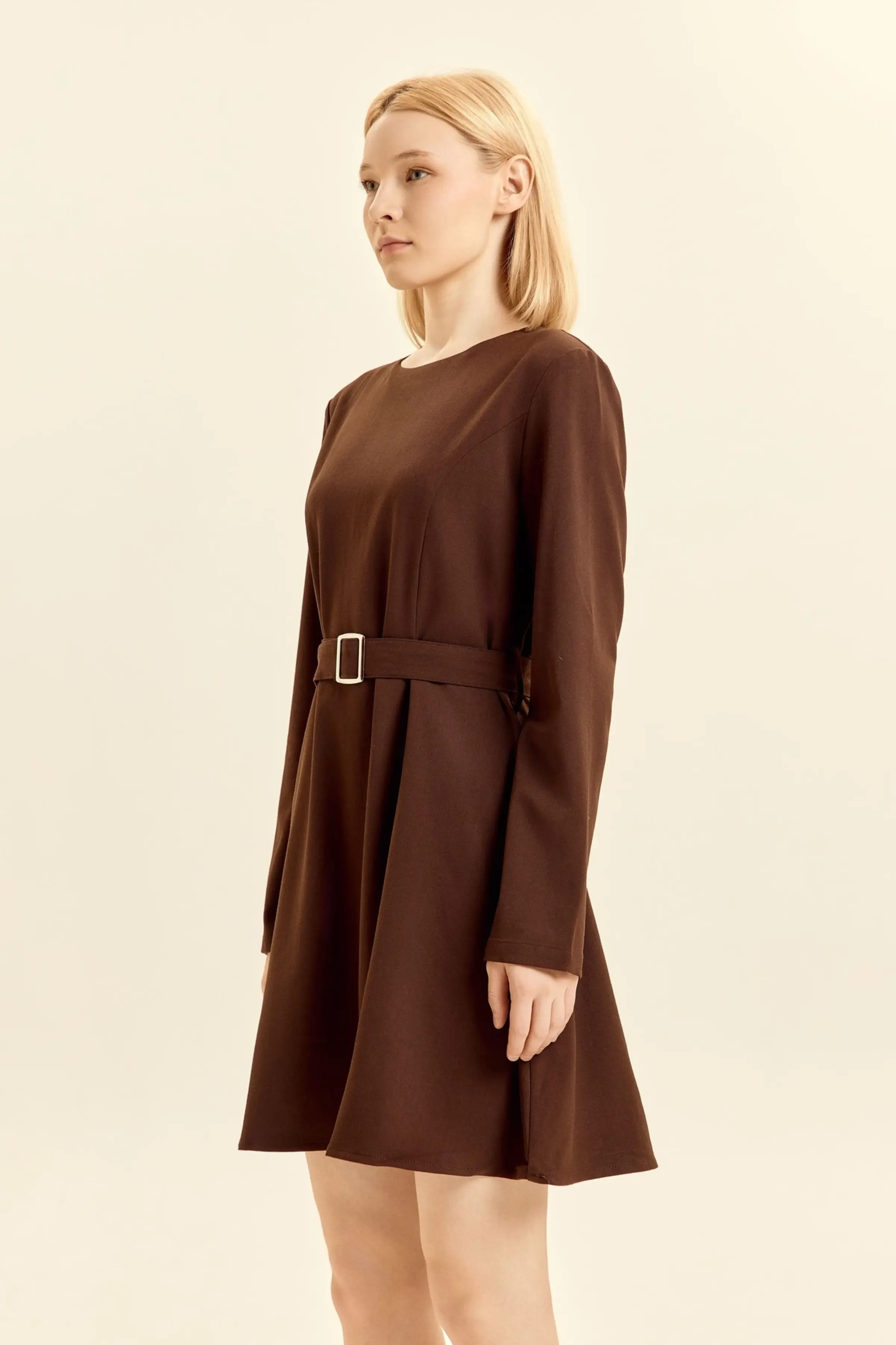 Платье коричневый для женщин 46239-13 54