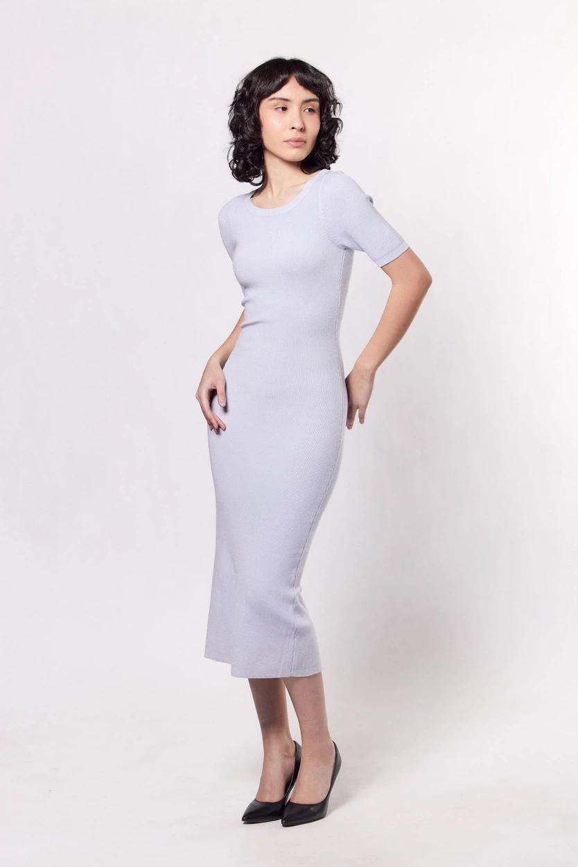 Платье голубой для женщин 44206-10 54