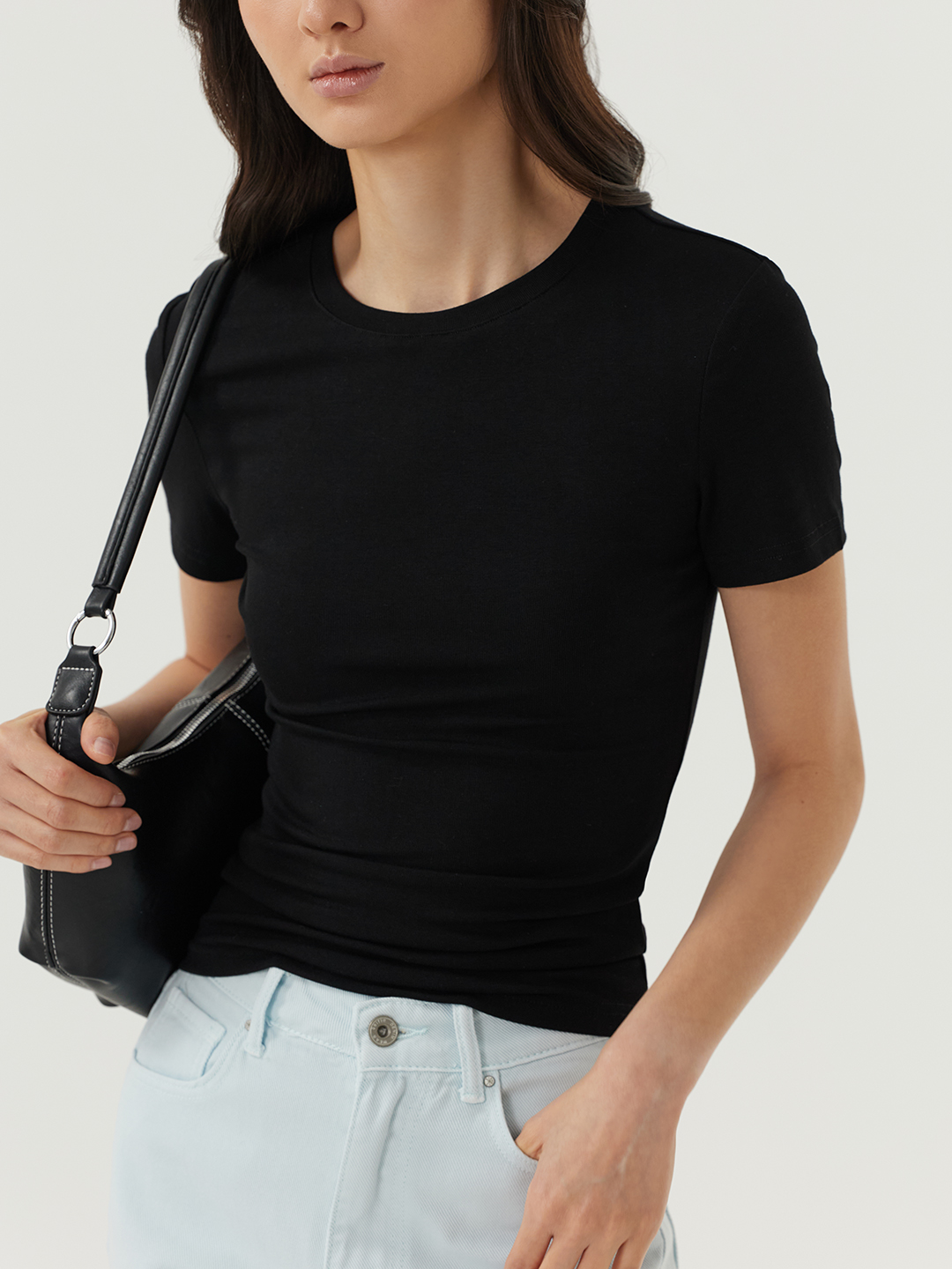 Футболка черный для женщин 48120-1 67
