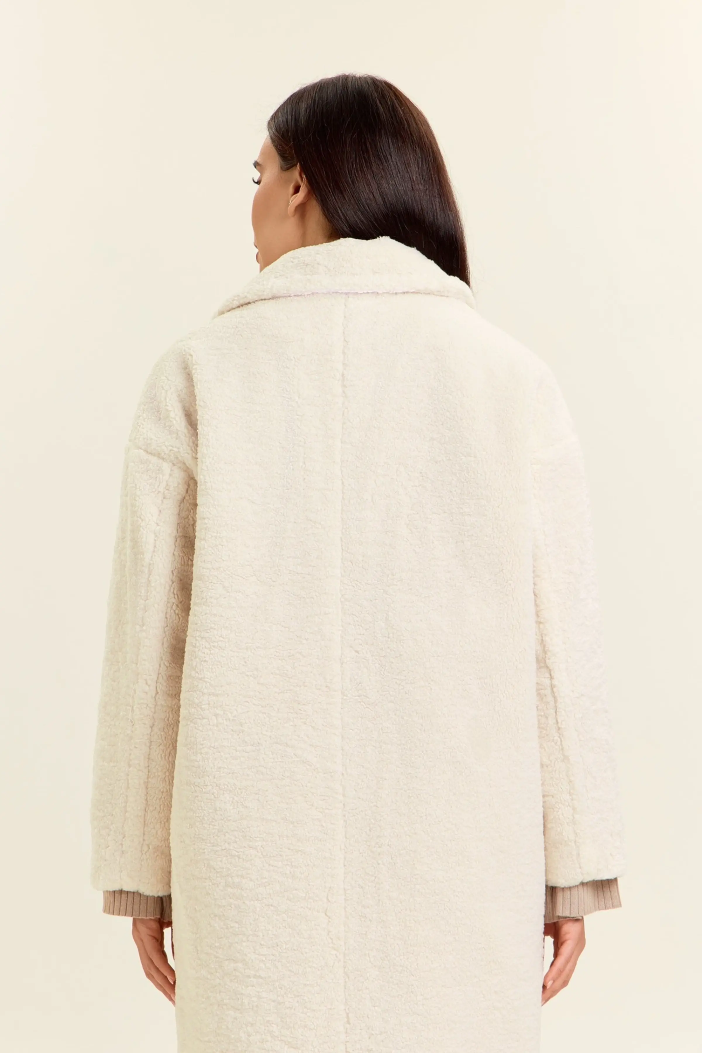 Пальто айвори для женщин 47115-234 53