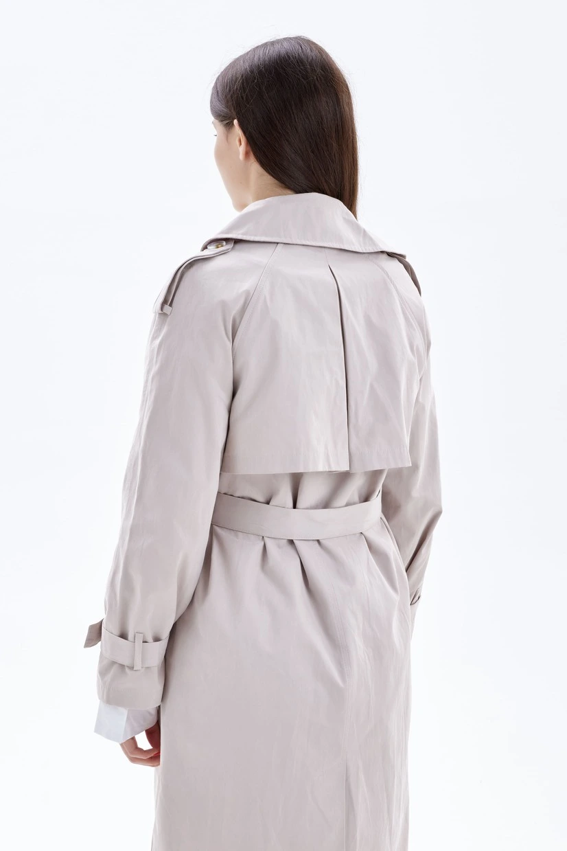 Плащ бежевый для женщин 353/521/38280-15 49