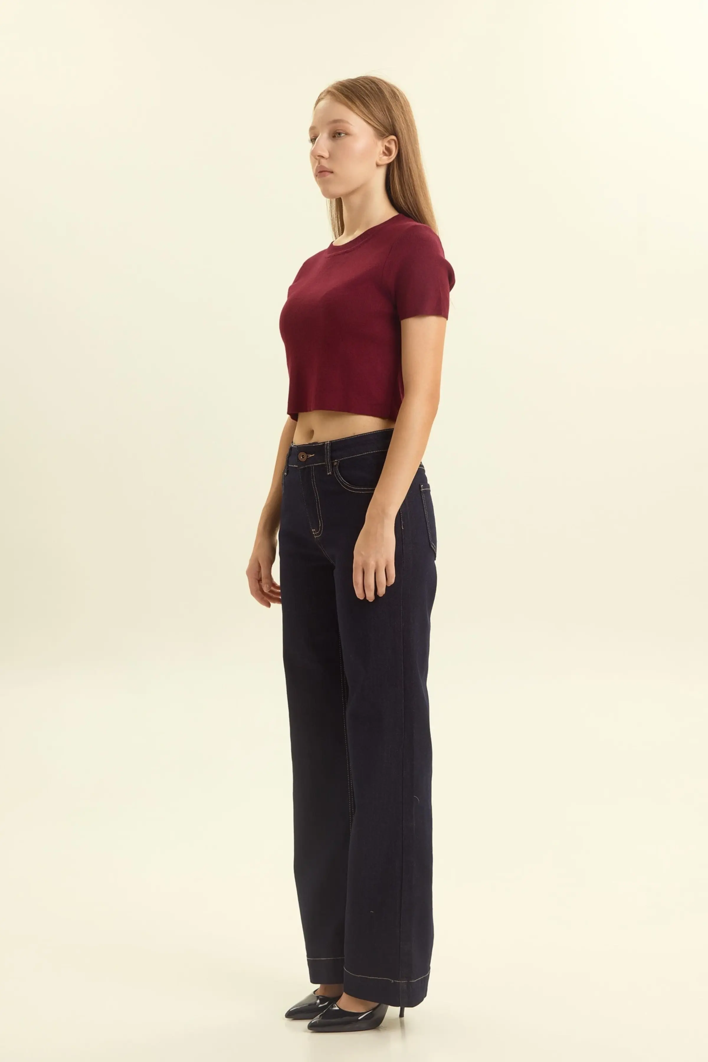 Джинсы темно-синий для женщин 46273-18 74