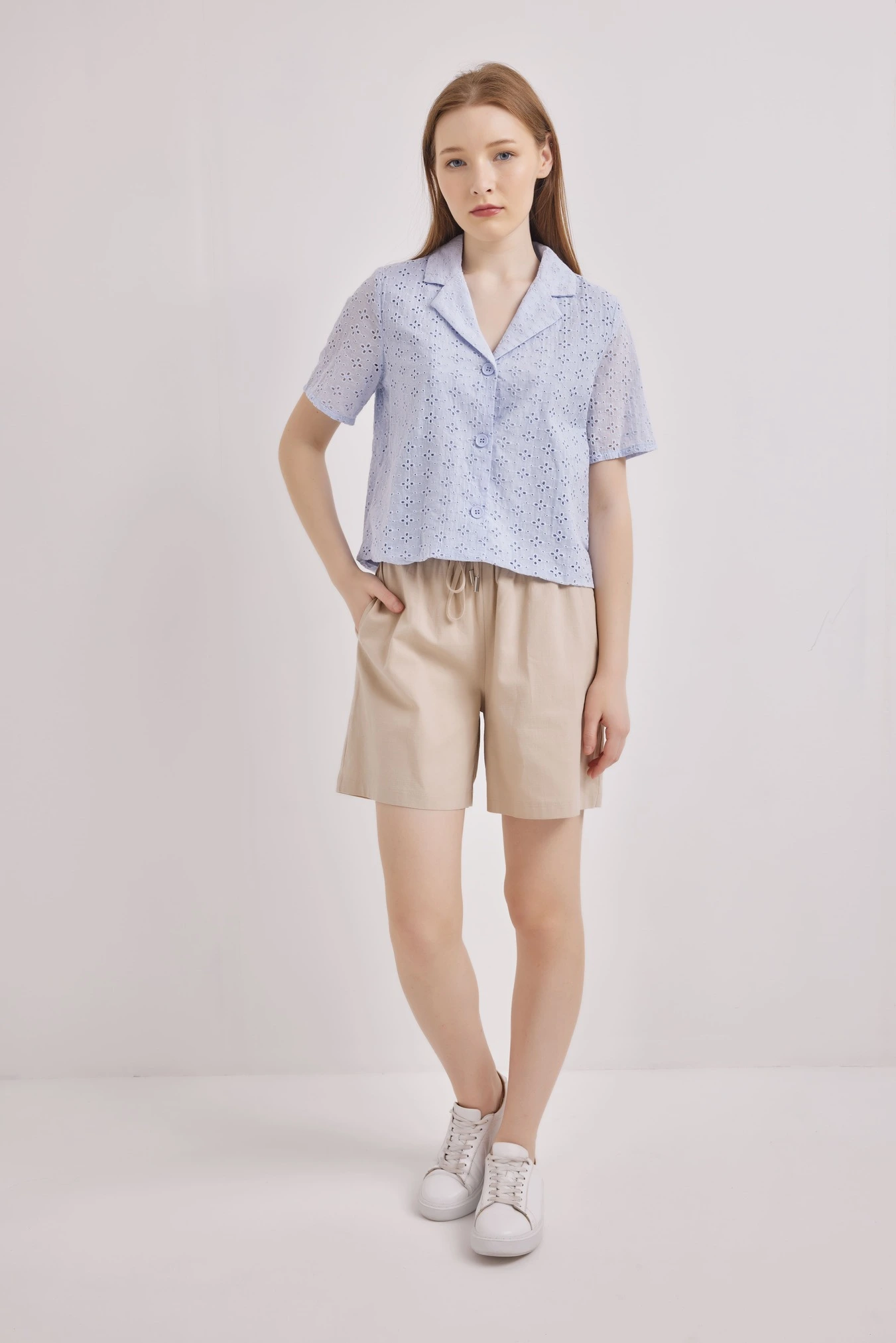 Рубашка темно-синий для женщин 41152-18 66