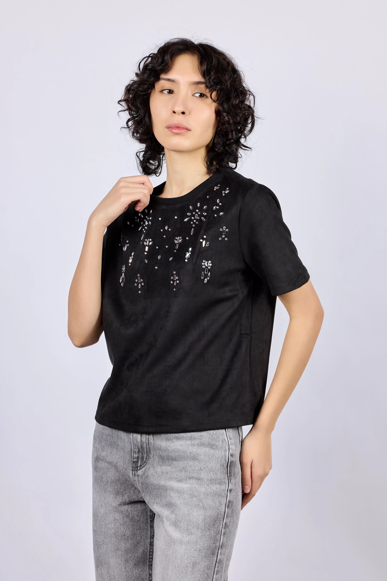 Футболка черный для женщин 43192-1 67