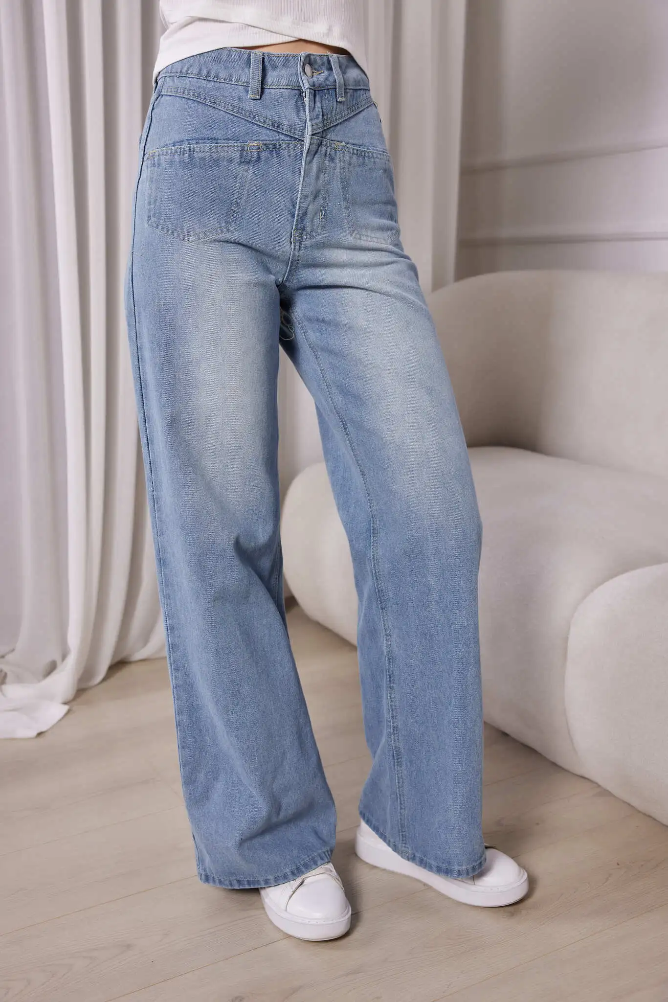 Джинсы синий для женщин 40238-65 74