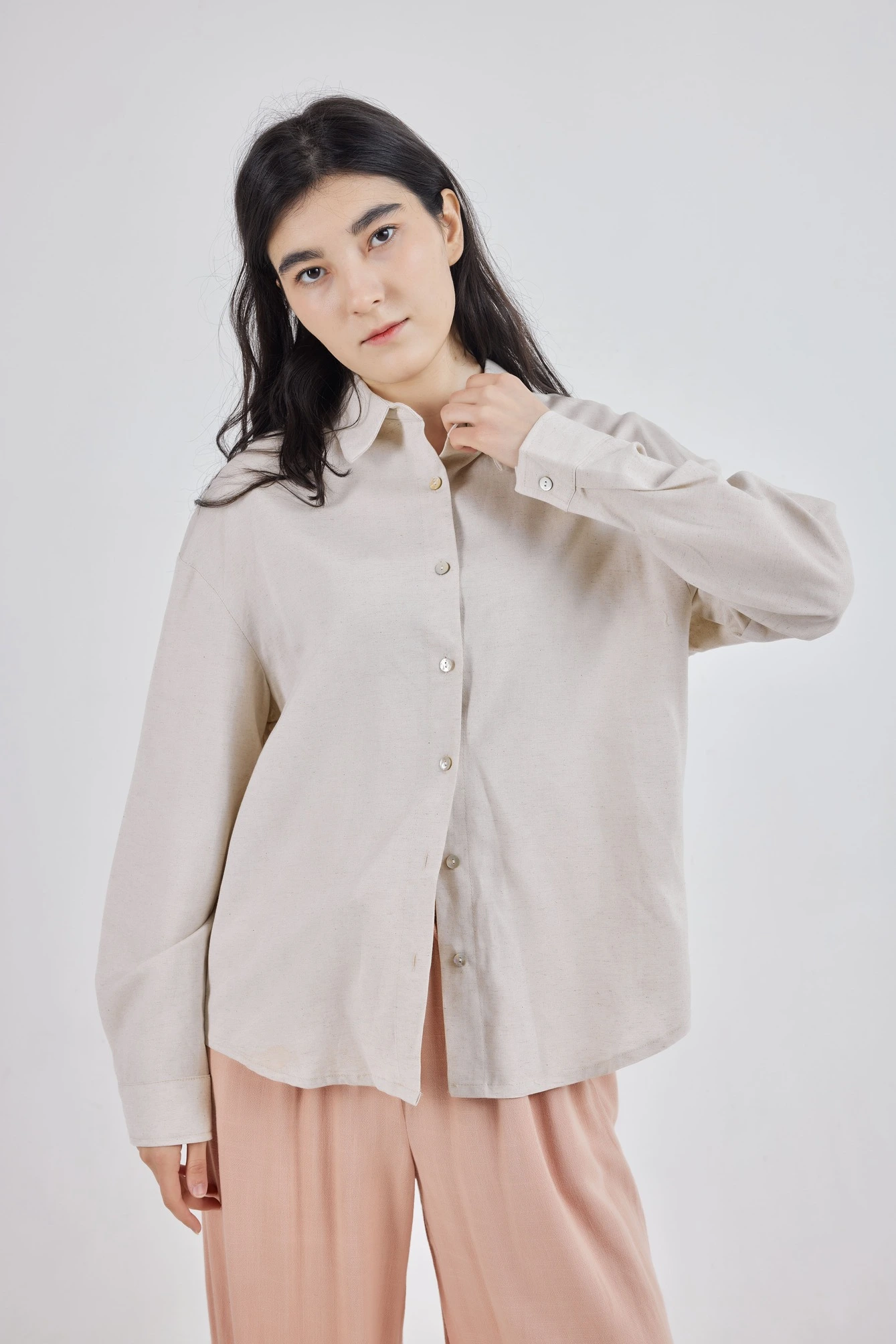 Рубашка бежевый для женщин 41143-15 66