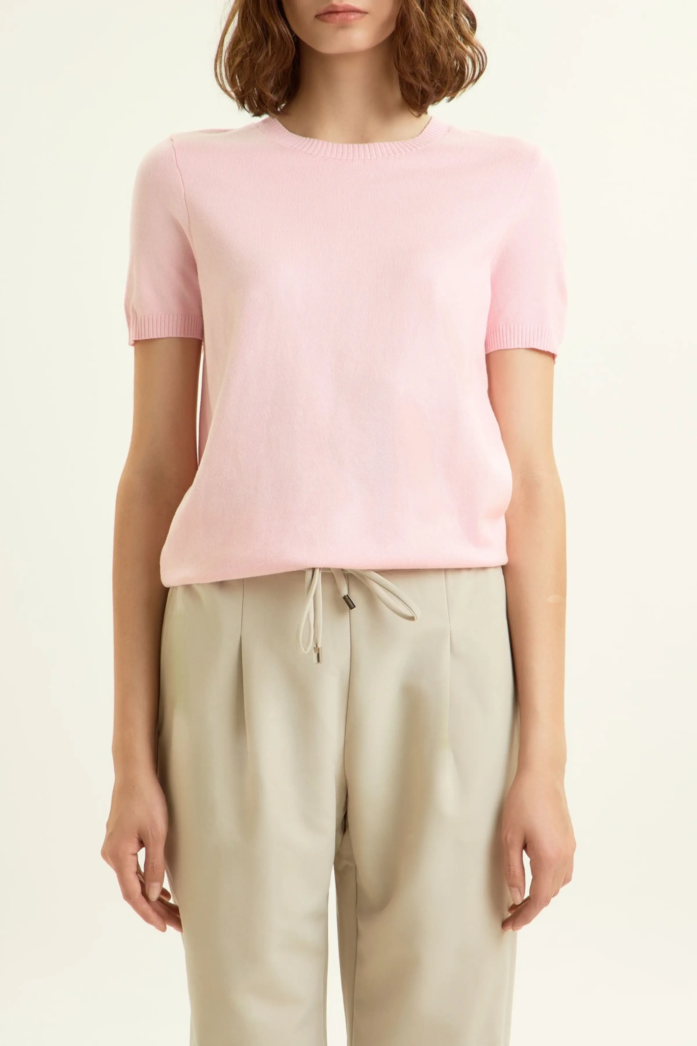 Джемпер светло-розовый для женщин 44194-27 60