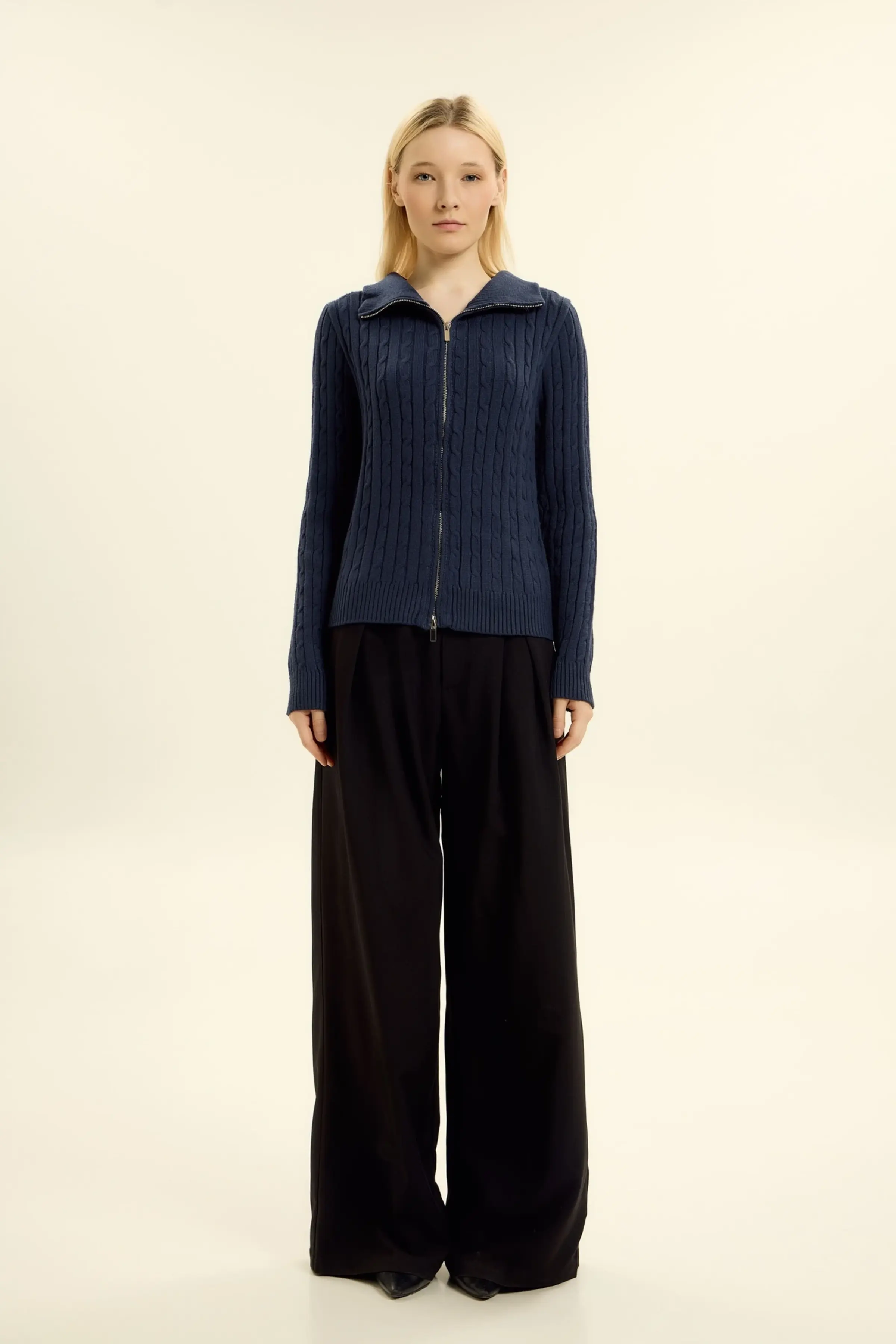 Кардиган синий для женщин 46205-65 50