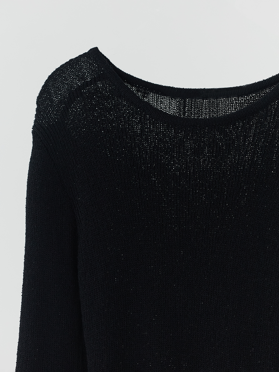 Джемпер черный для женщин 48126-1 60