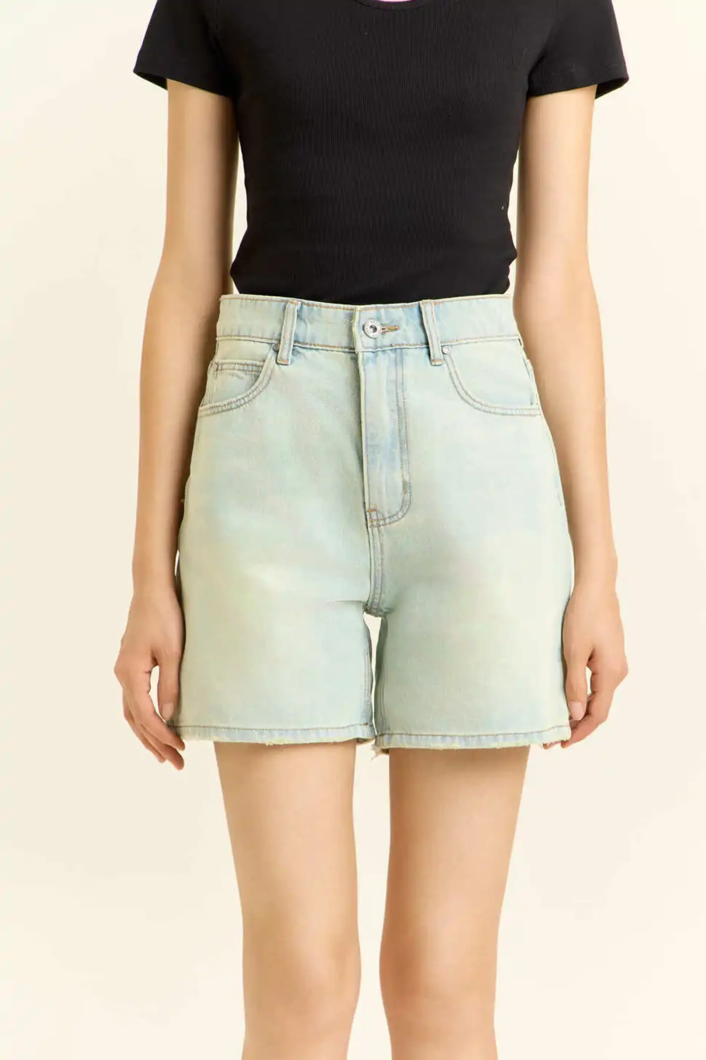 Шорты светло-голубой для женщин 45305-25 57