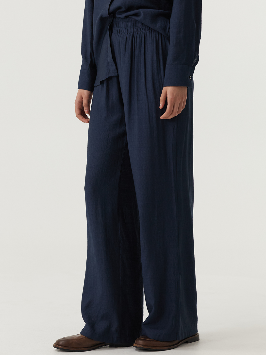 Брюки синий для женщин 48301-65 71