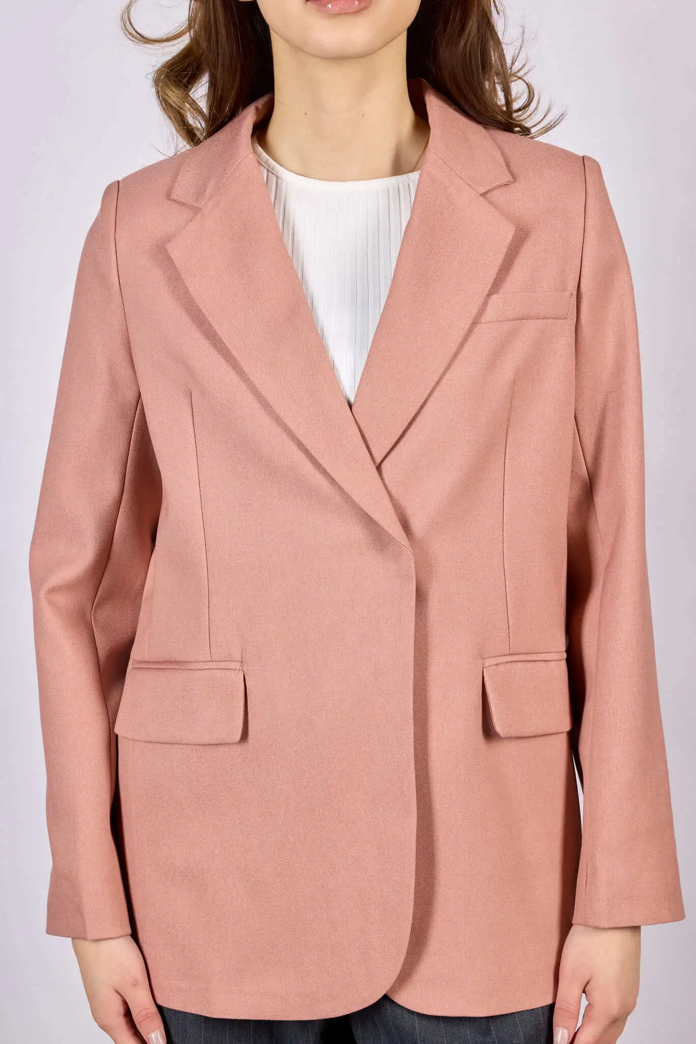 Жакет розовый для женщин 44131-17 64