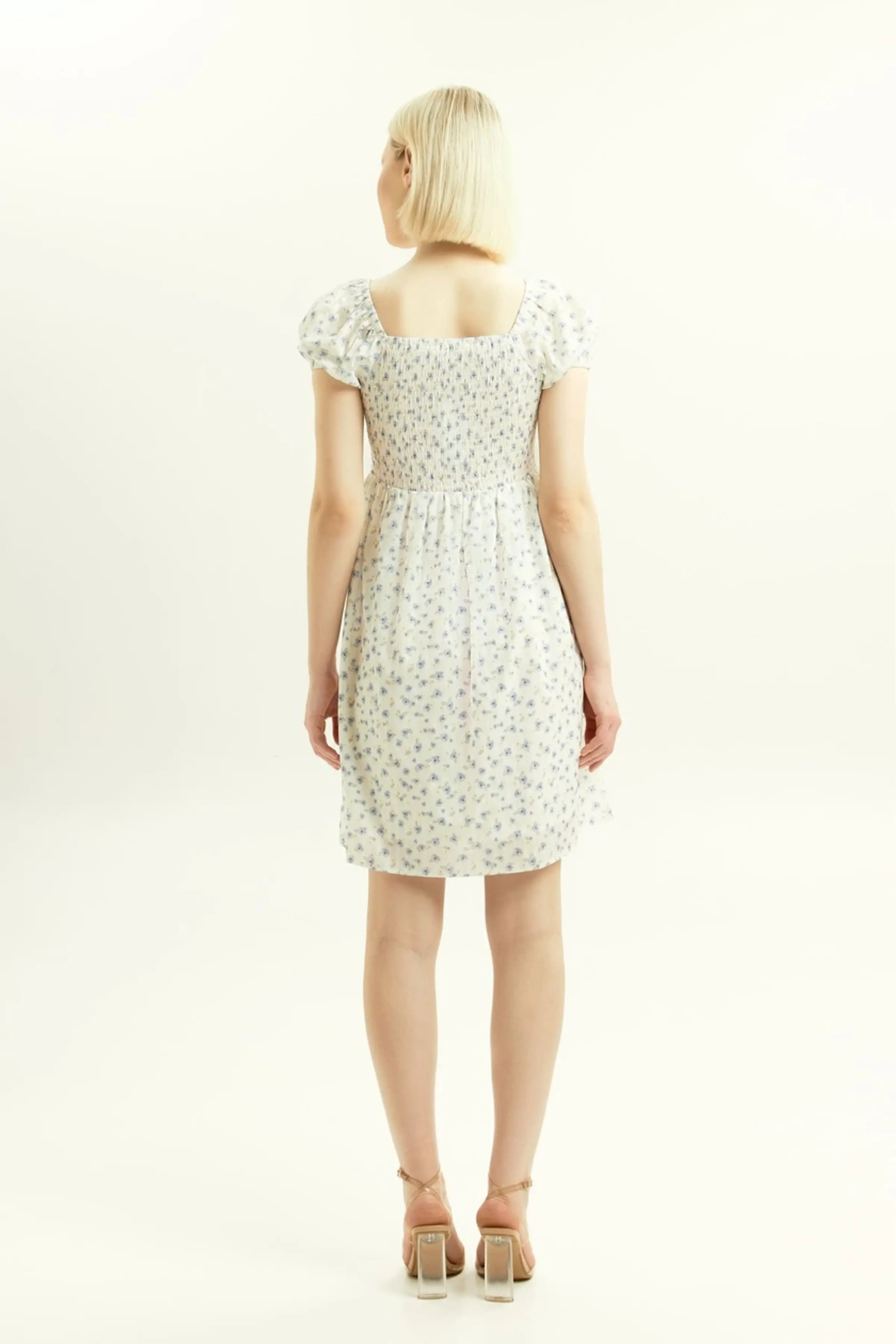 Платье синий цветочек для женщин 45276-188 54