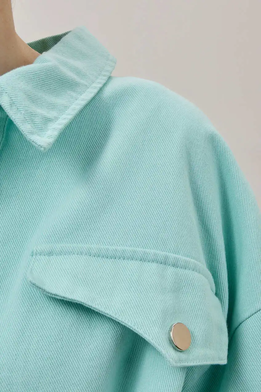 Ветровка бирюзовый для женщин 353/471/36293-26 72