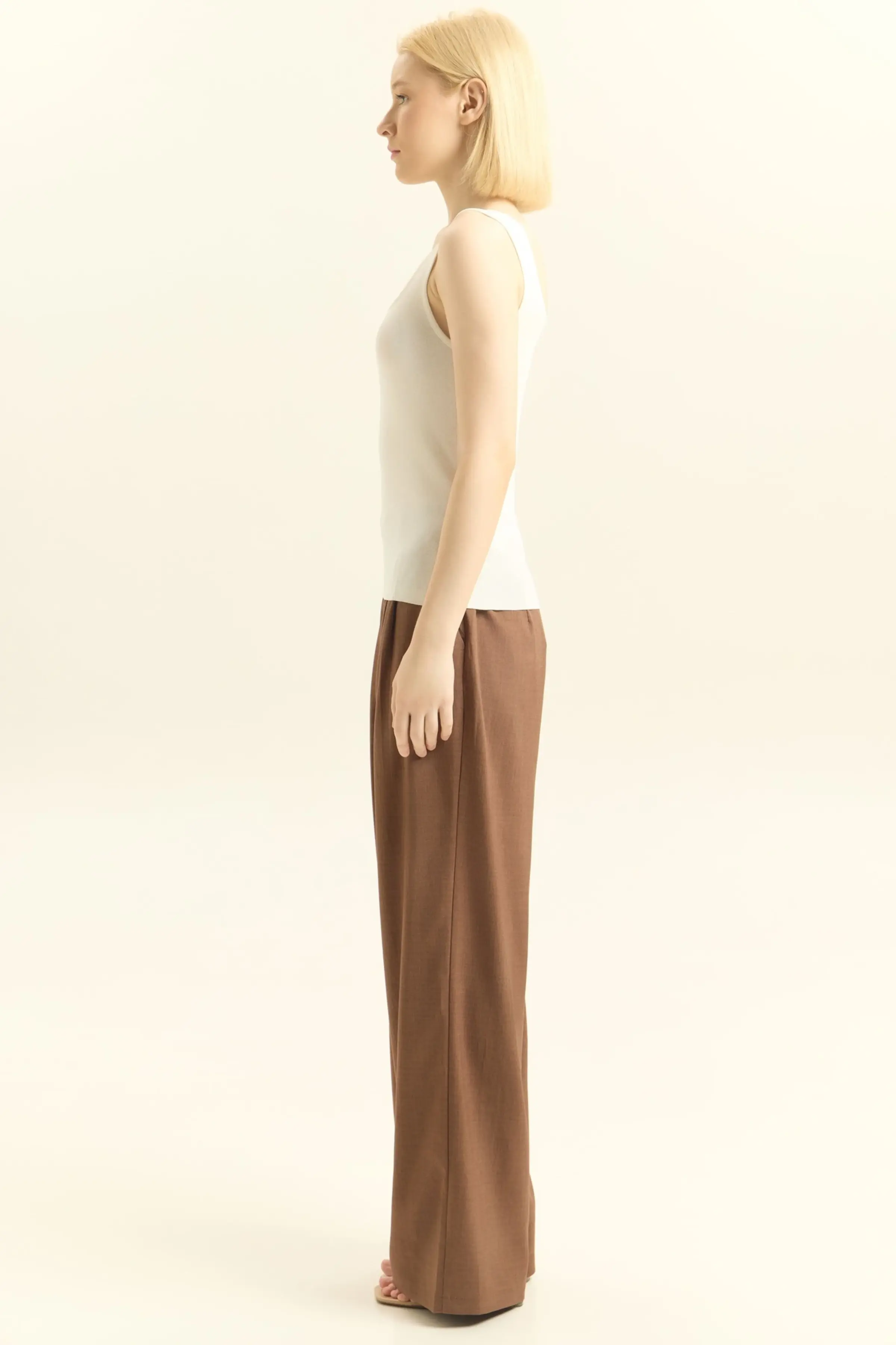 Топ белый для женщин 45212-4 46