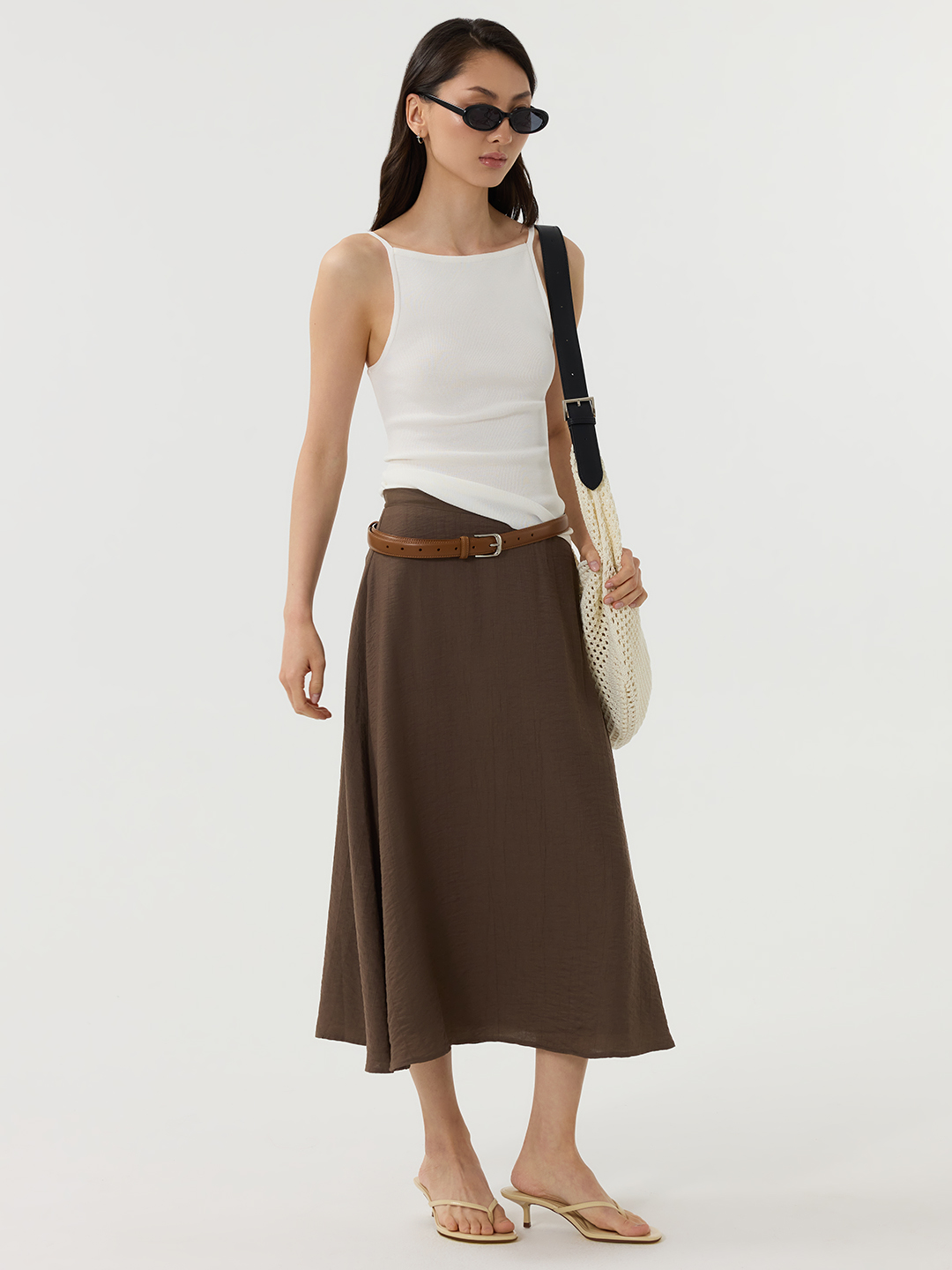 Юбка коричневый для женщин 49227-13 52