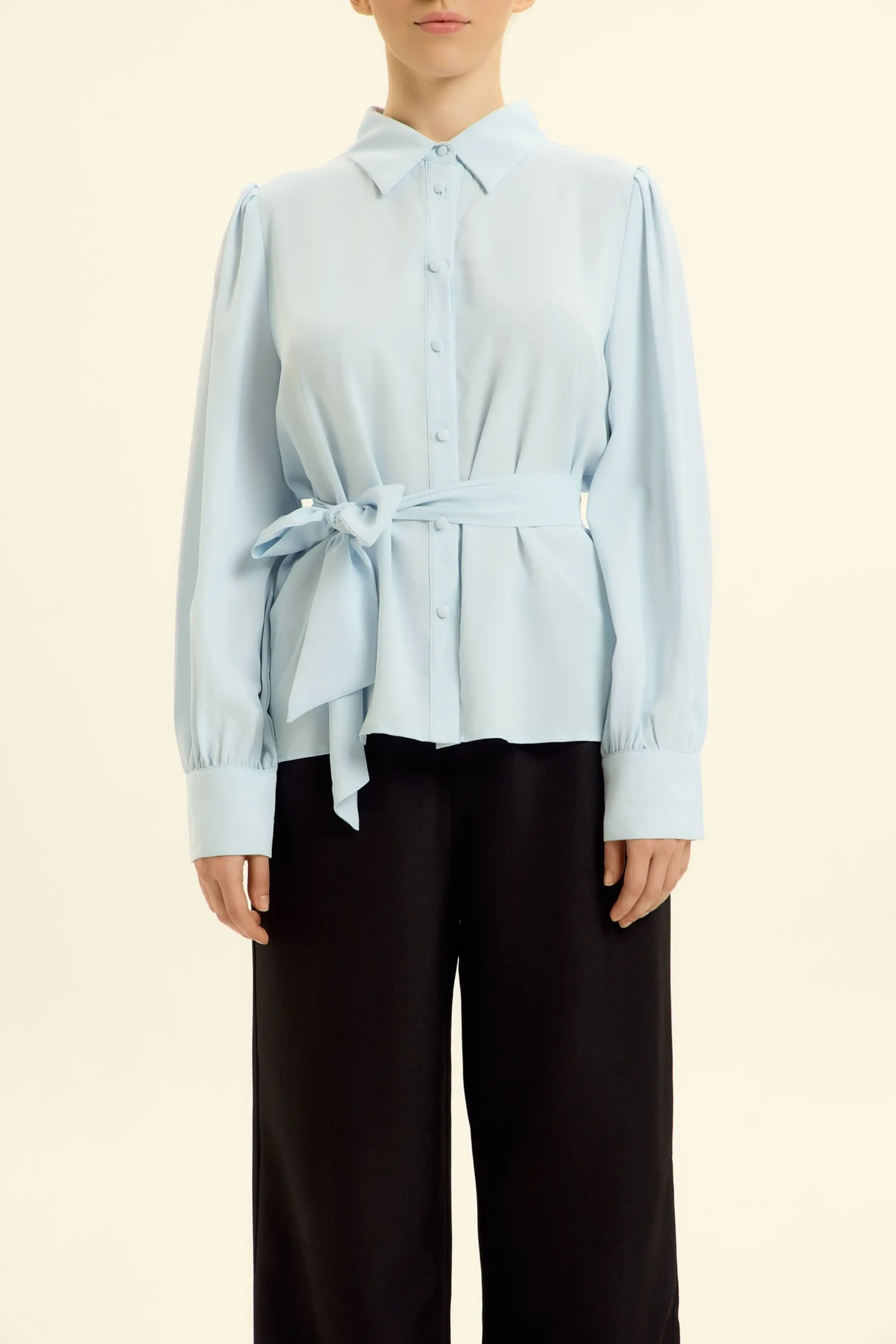 Блузка голубой для женщин 46216-10 28