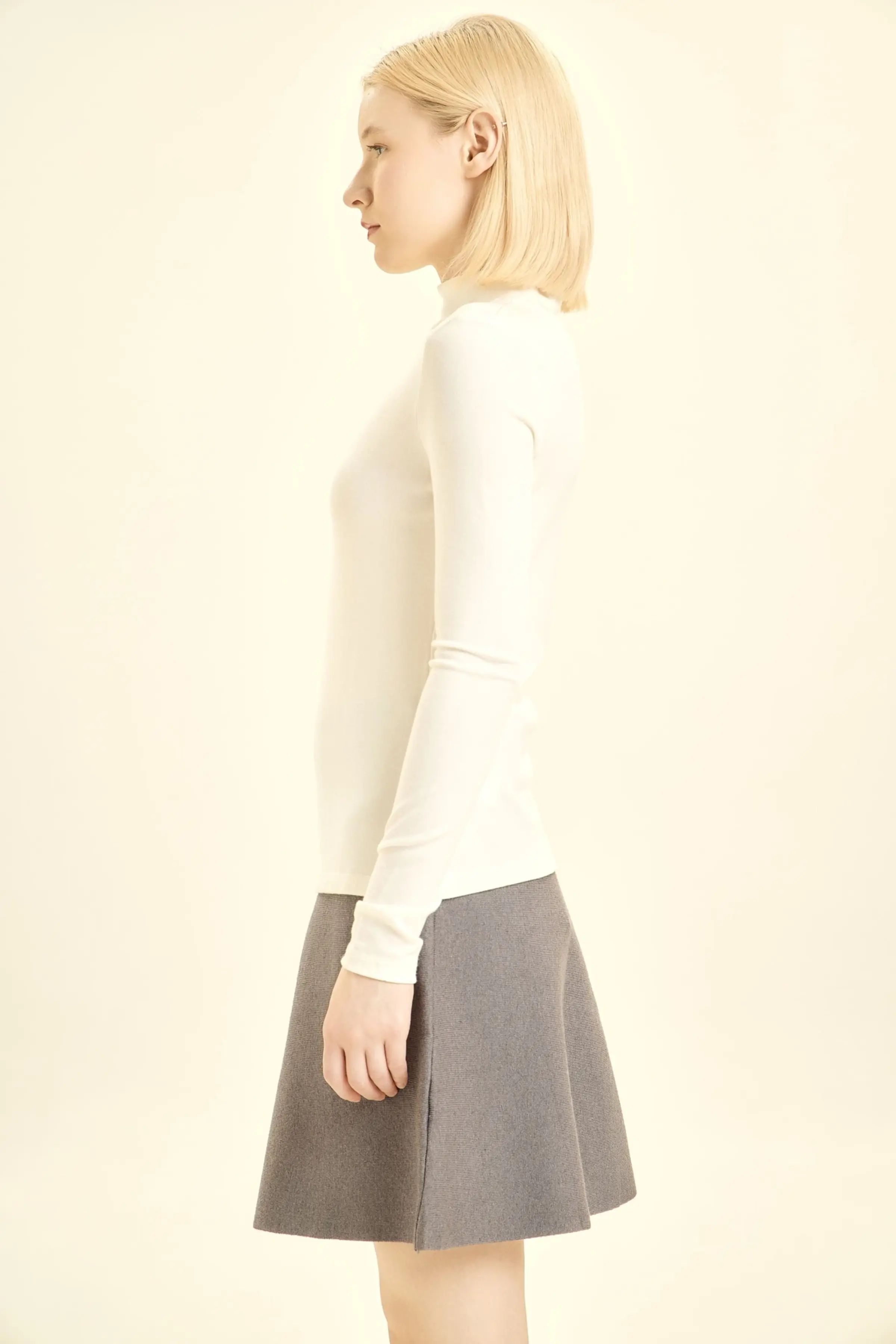 Лонгслив белый для женщин 46122-4 59