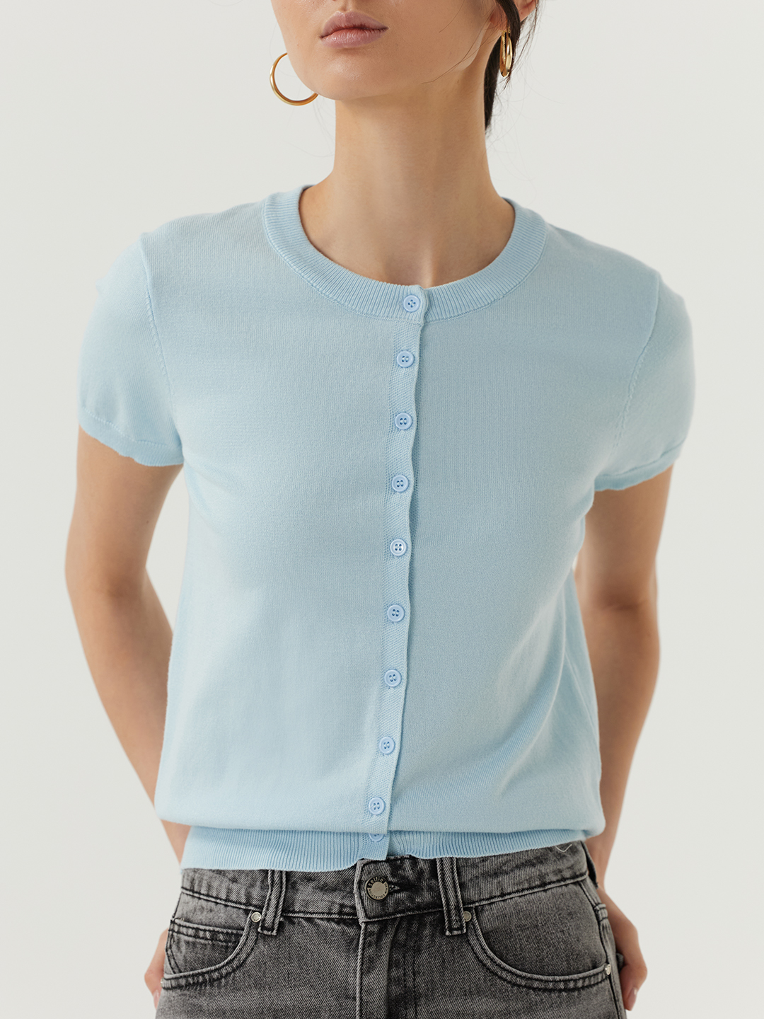 Кардиган синий для женщин 48121-65 50