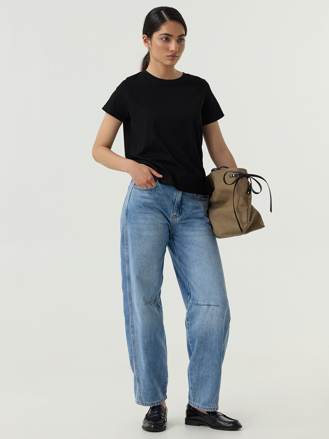 Футболка черный для женщин 48352-1 67