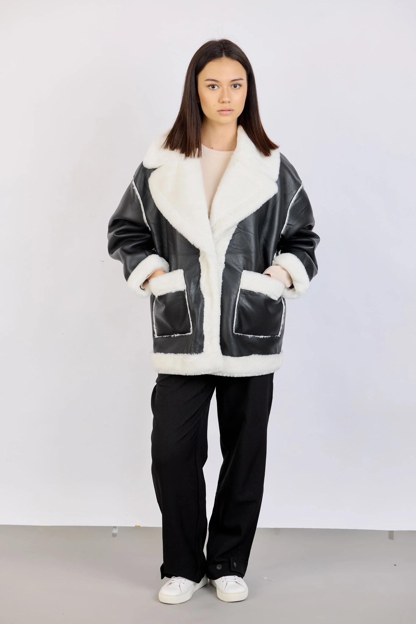 Куртка черный для женщин 43426-1 47