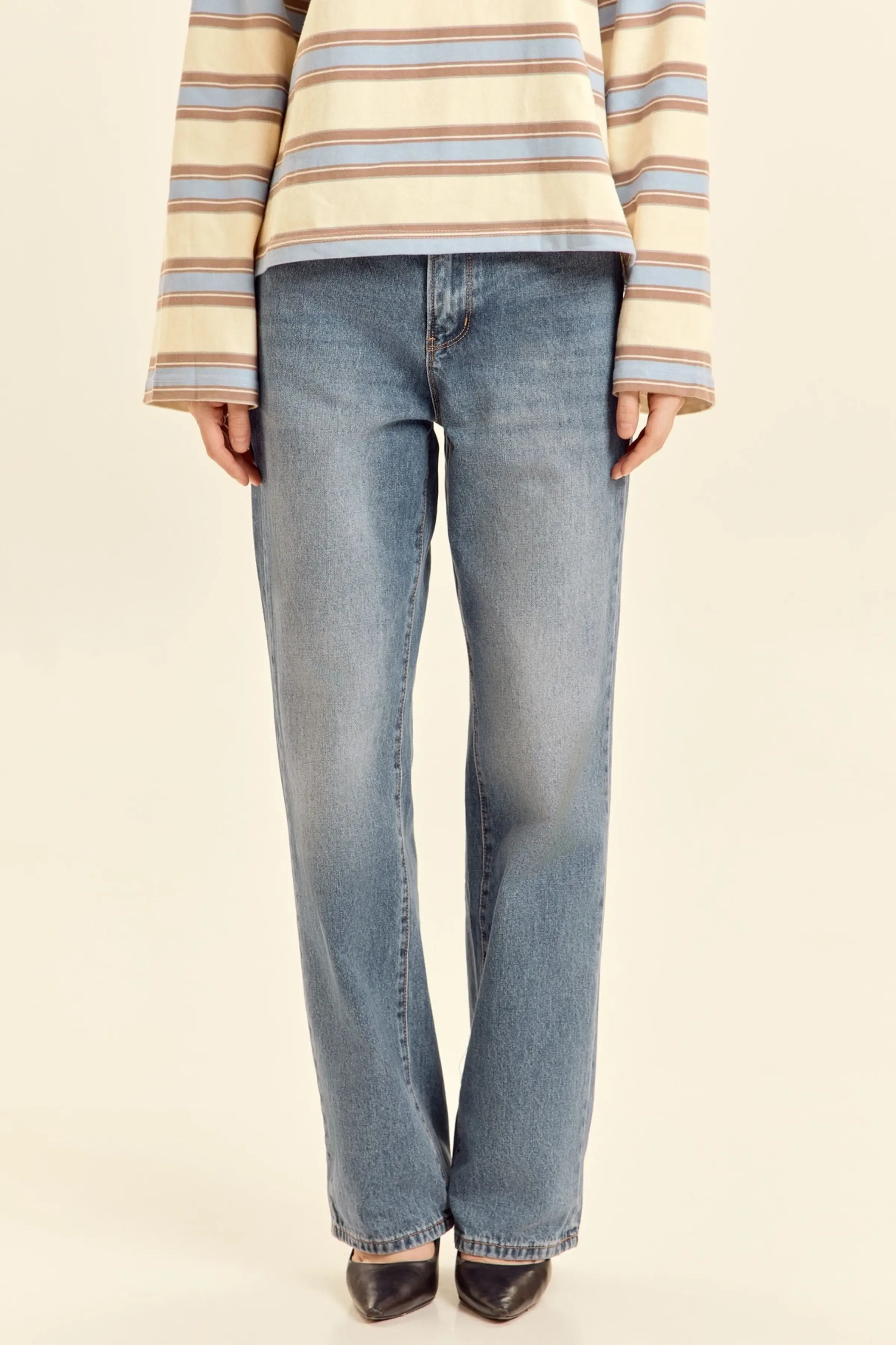 Джинсы синий для женщин 46350-65 74