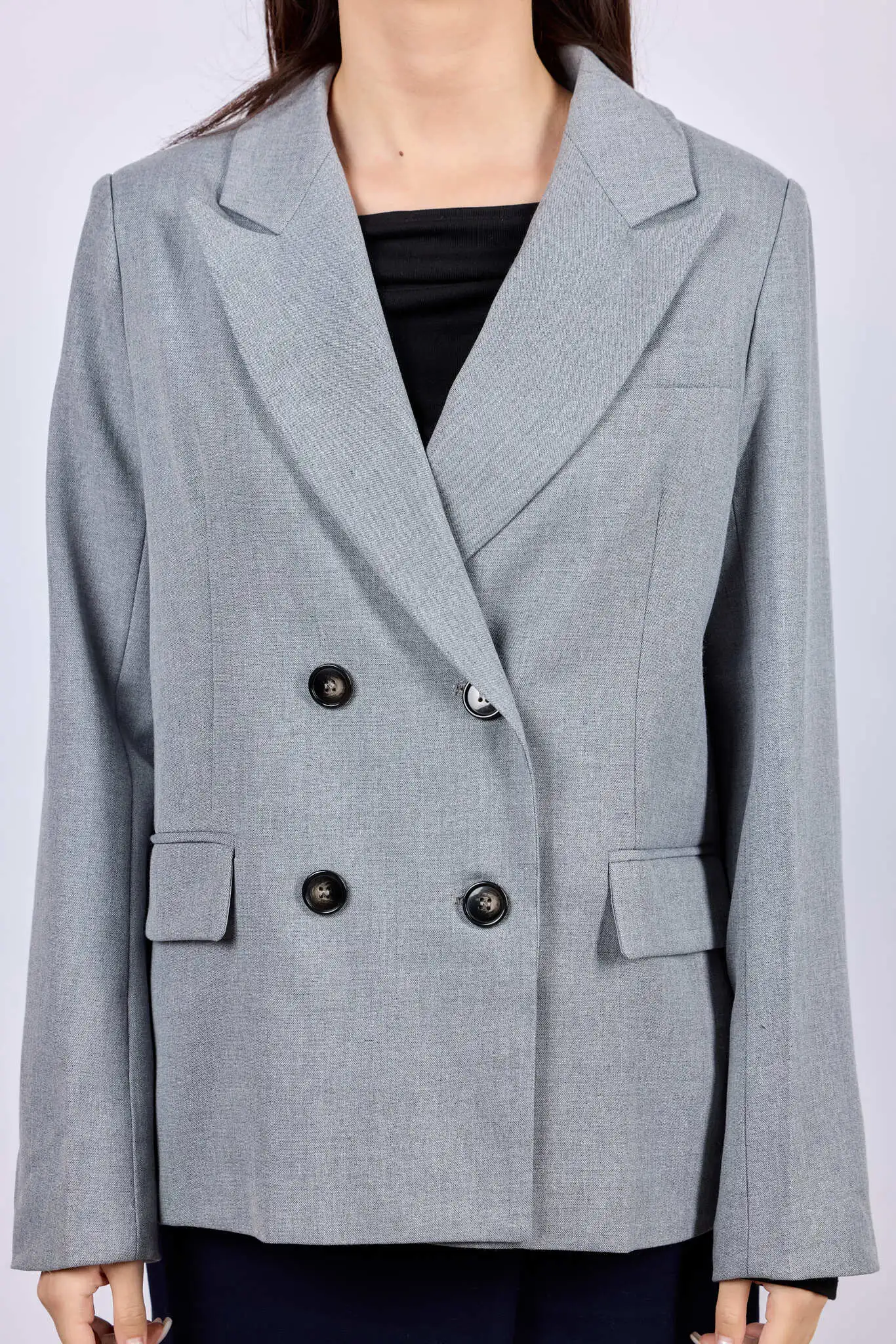 Жакет серый для женщин 43207-61 64