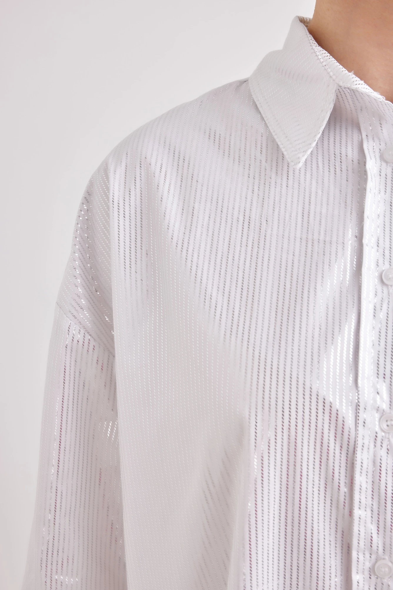 Рубашка серебряный для женщин 42114-43 66