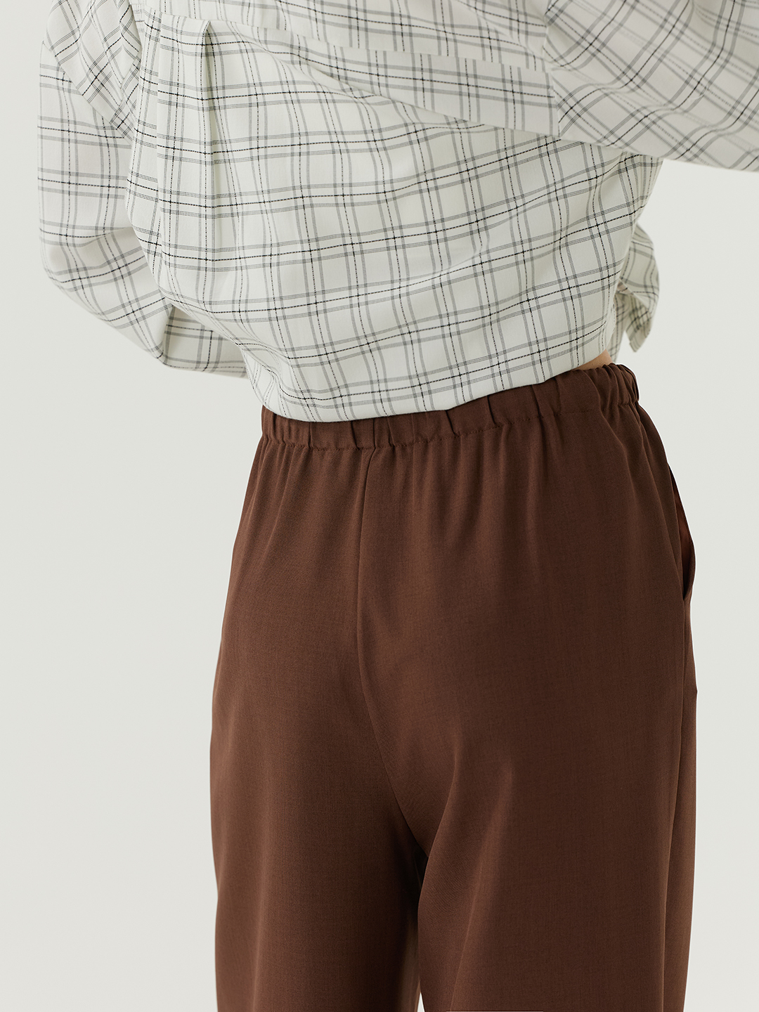 Брюки коричневый для женщин 48181-13 71