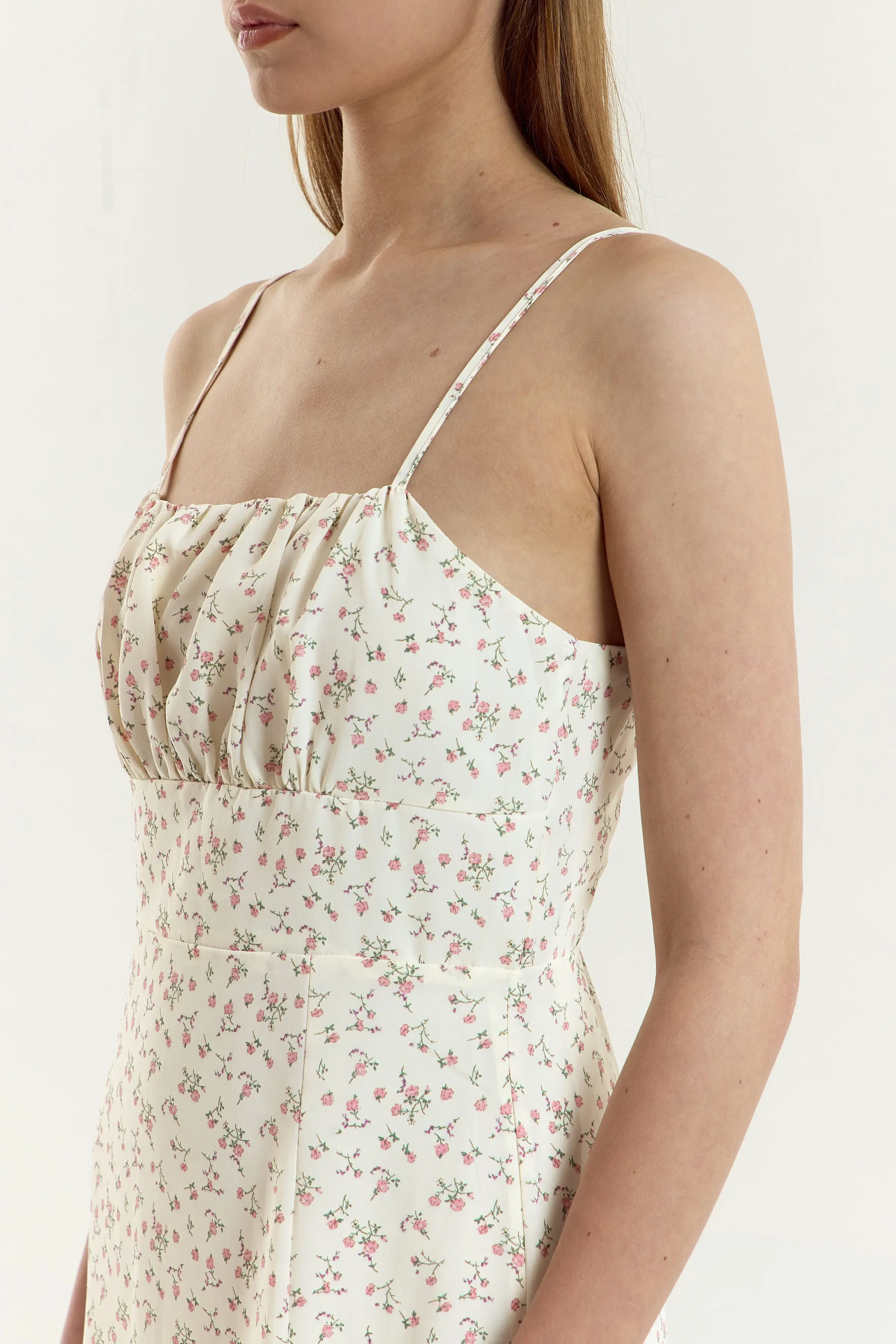 Сарафан белый в цветочек для женщин 45285-134 48