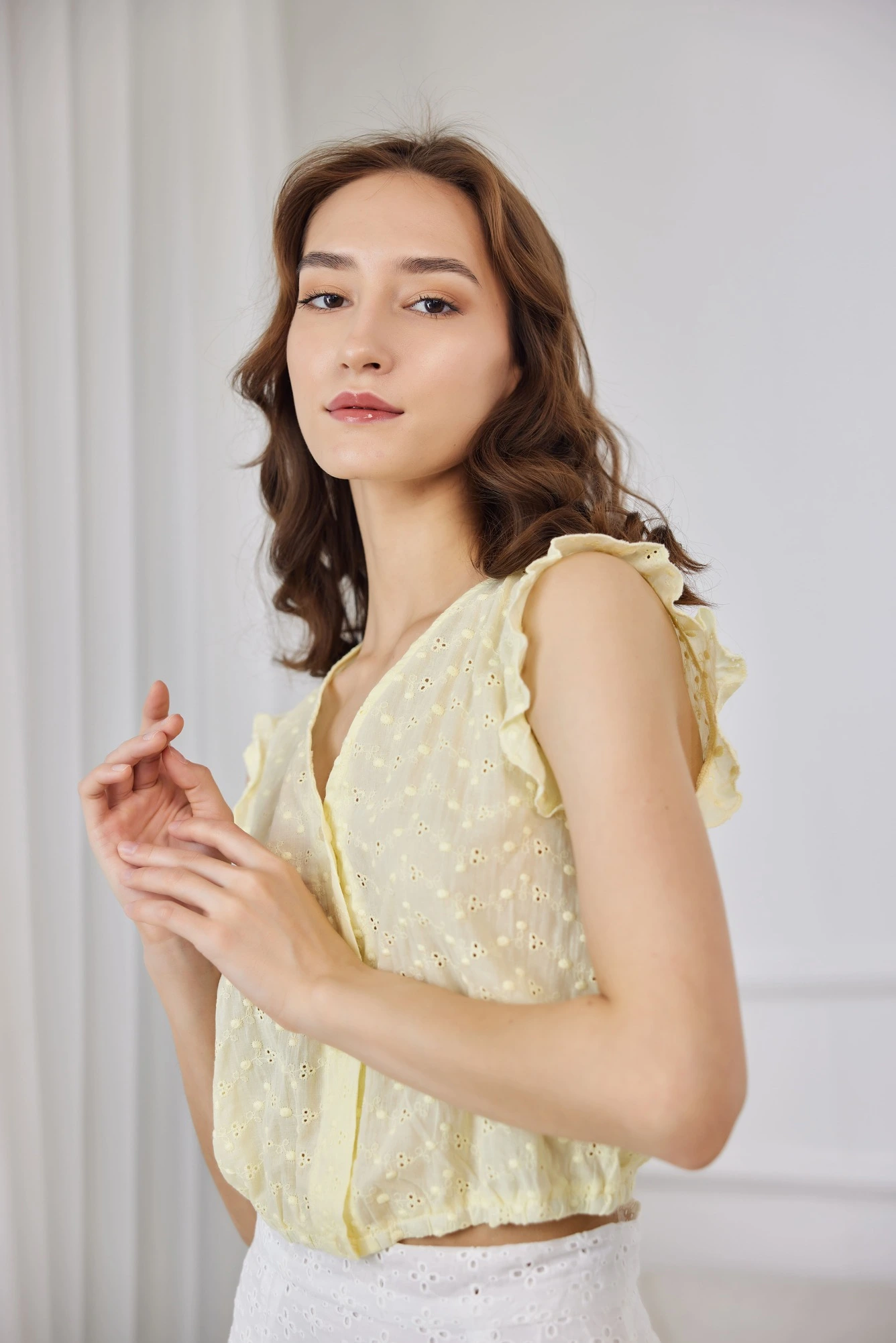 Блузка желтый для женщин 41262-5 28