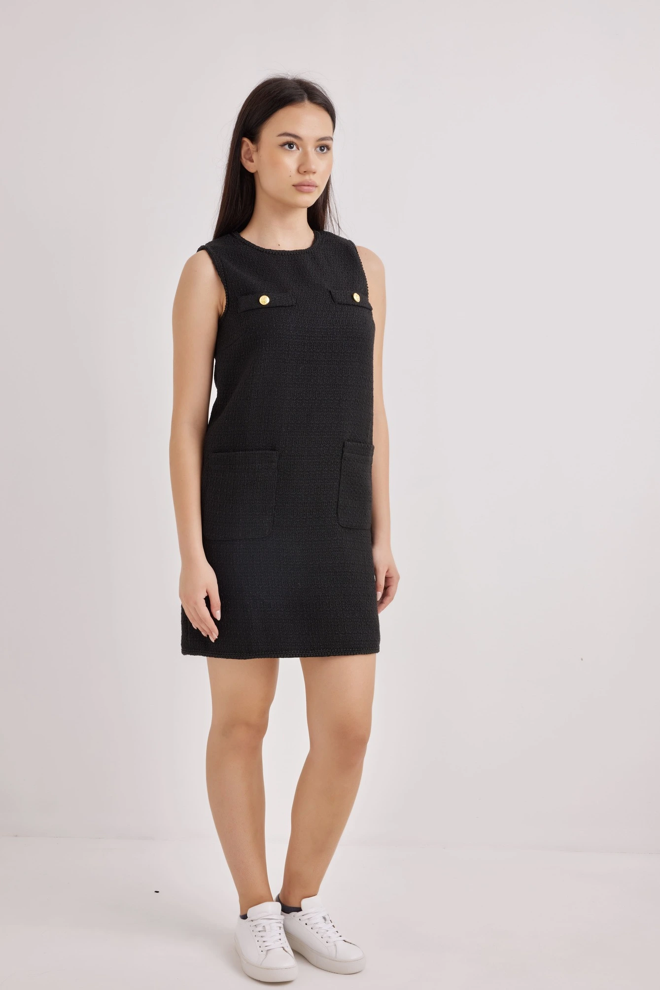 Платье черный для женщин 42132-1 54