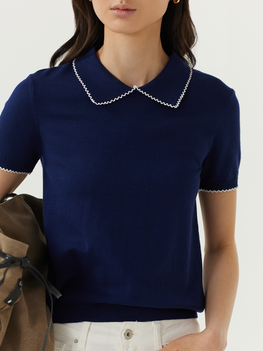 Джемпер синий для женщин 48231-65 60