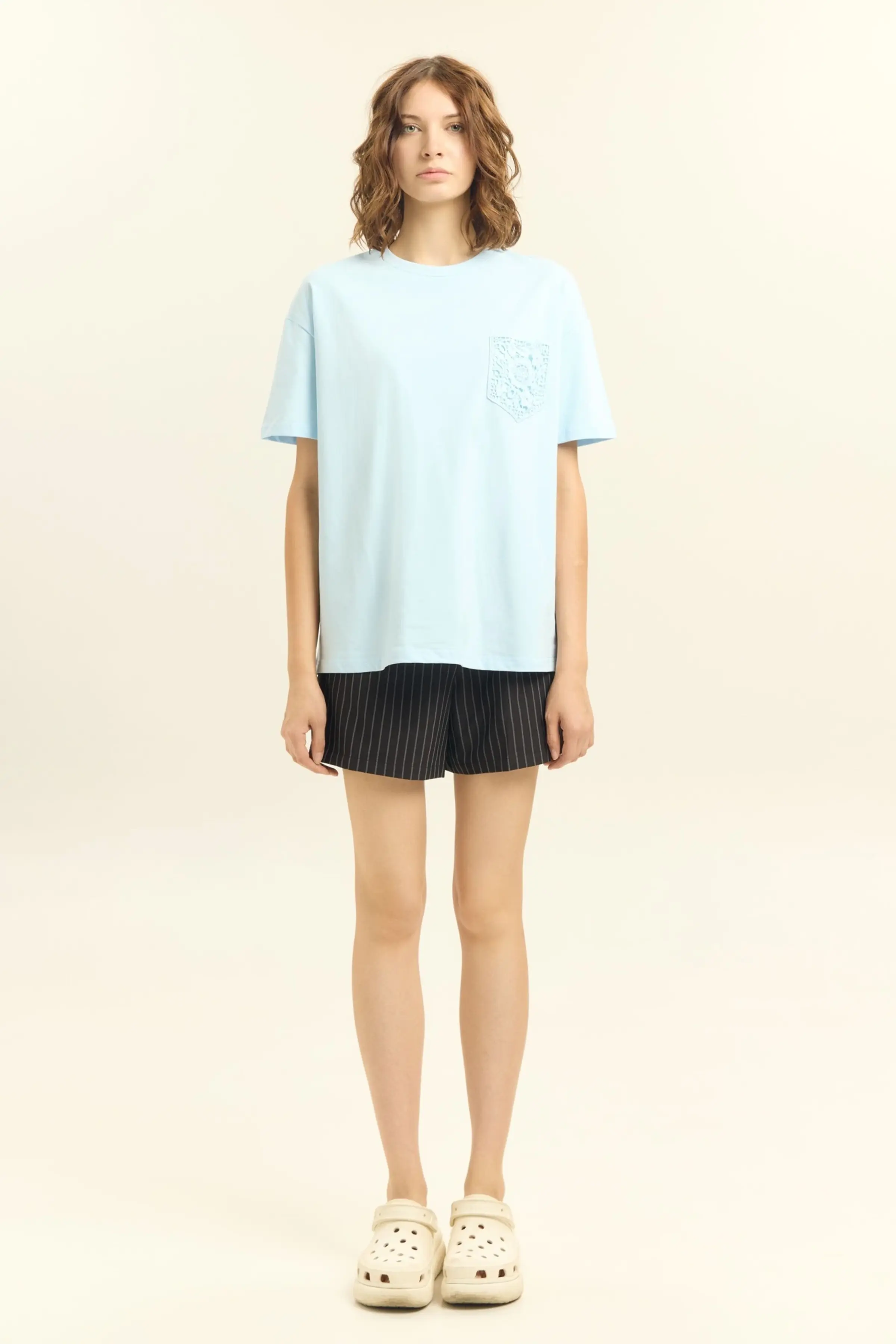 Футболка голубой для женщин 45261-10 67