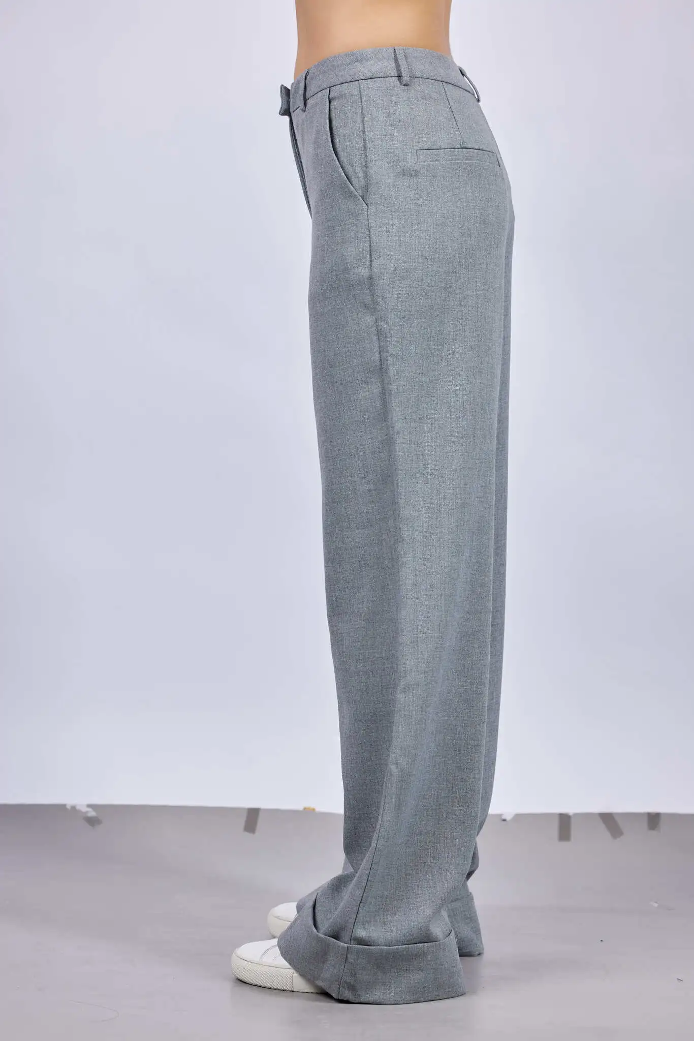 Брюки серый для женщин 43208-61 71