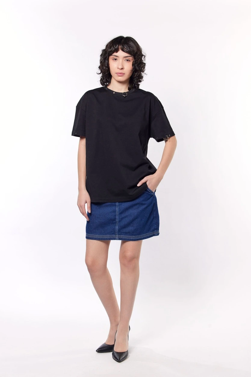 Футболка черный для женщин 44272-1 67