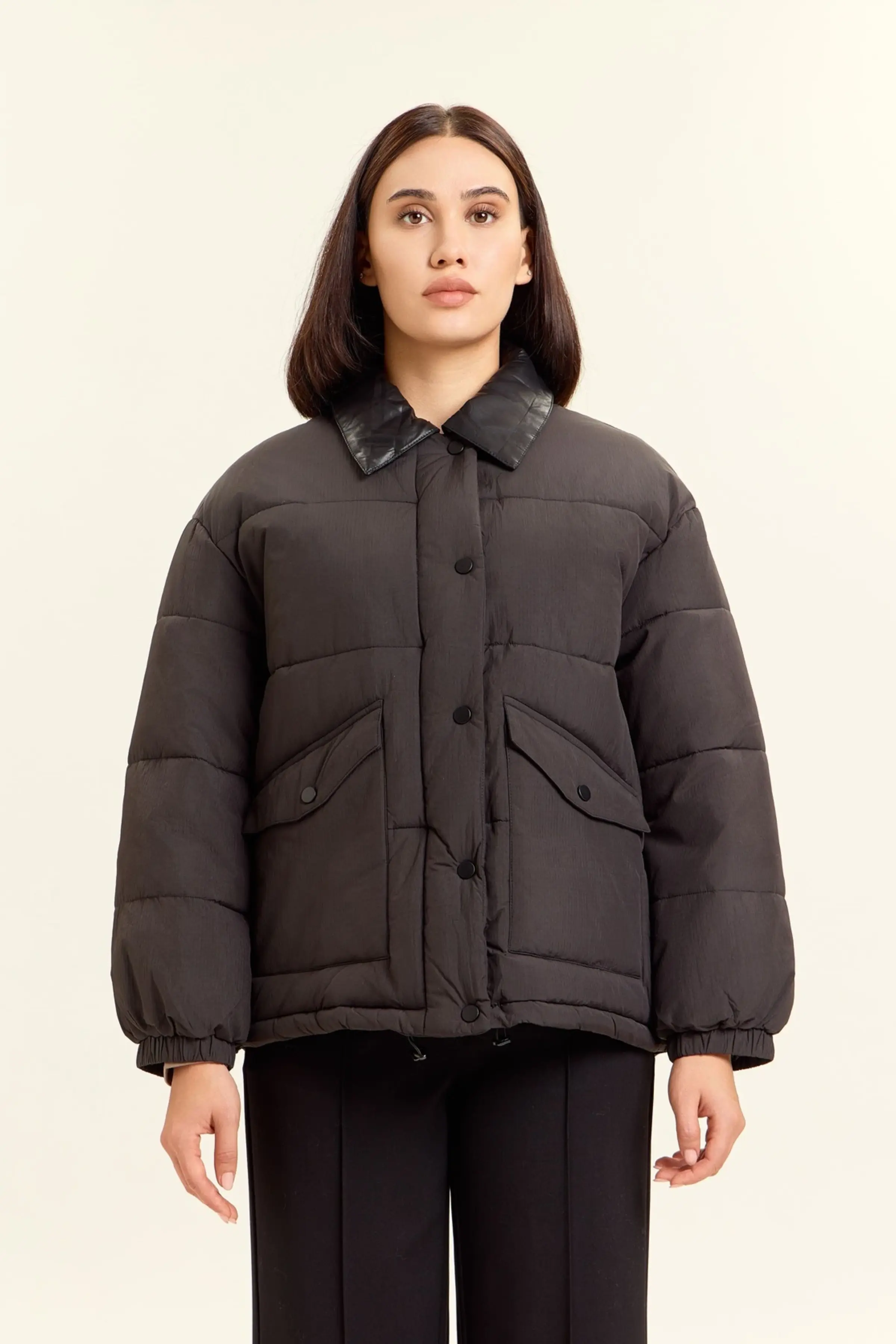 Куртка черный для женщин 47130-1 47